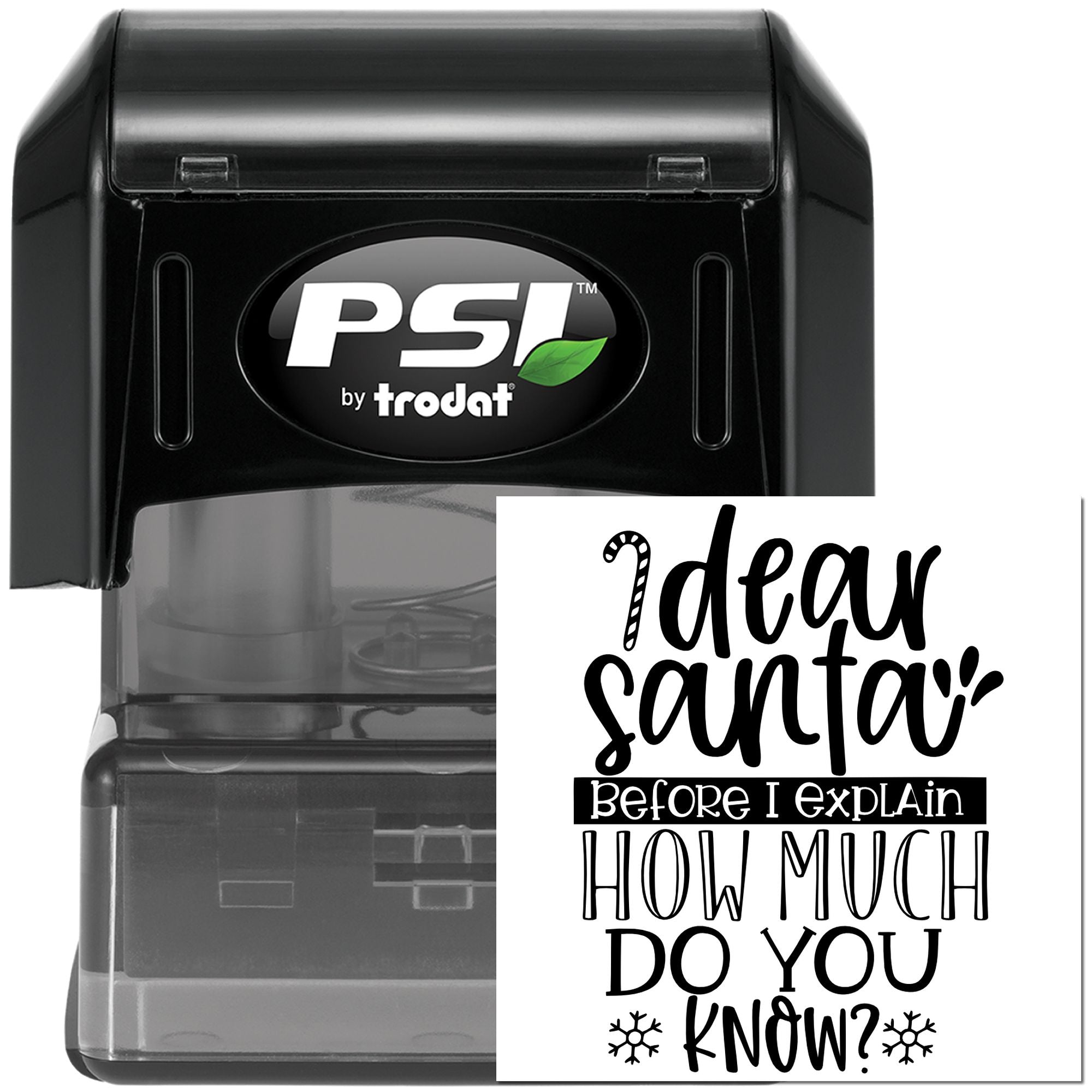 Pre-Inked Dear Santa Challenge Crafting Stamp