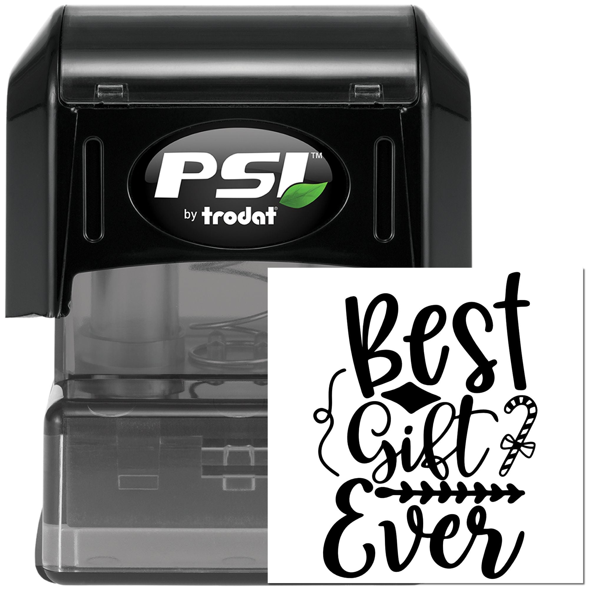 Pre-Inked Best Gift Ever Card Making Stamp
