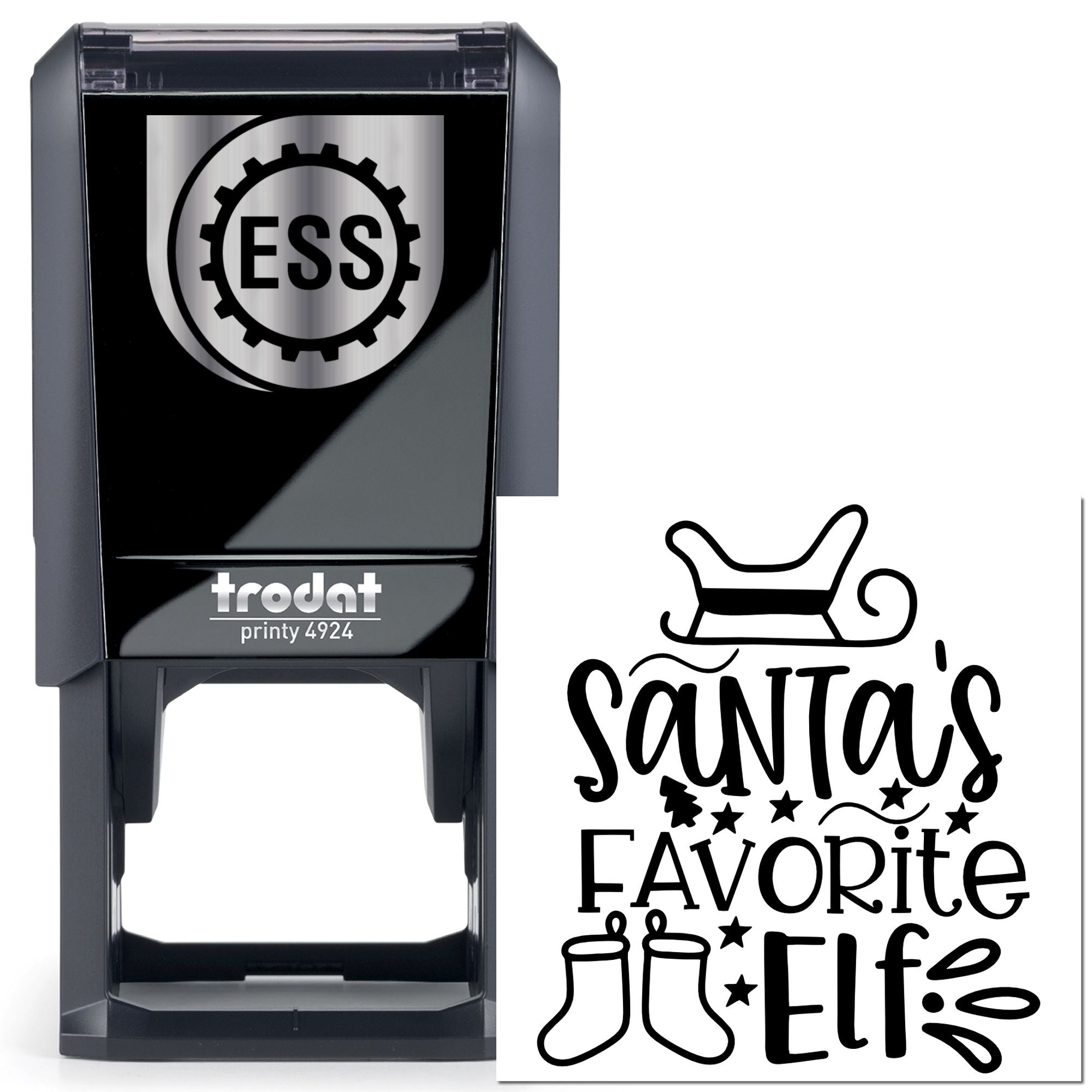 Self-Inking Favorite Elf Paper Goods Stamp