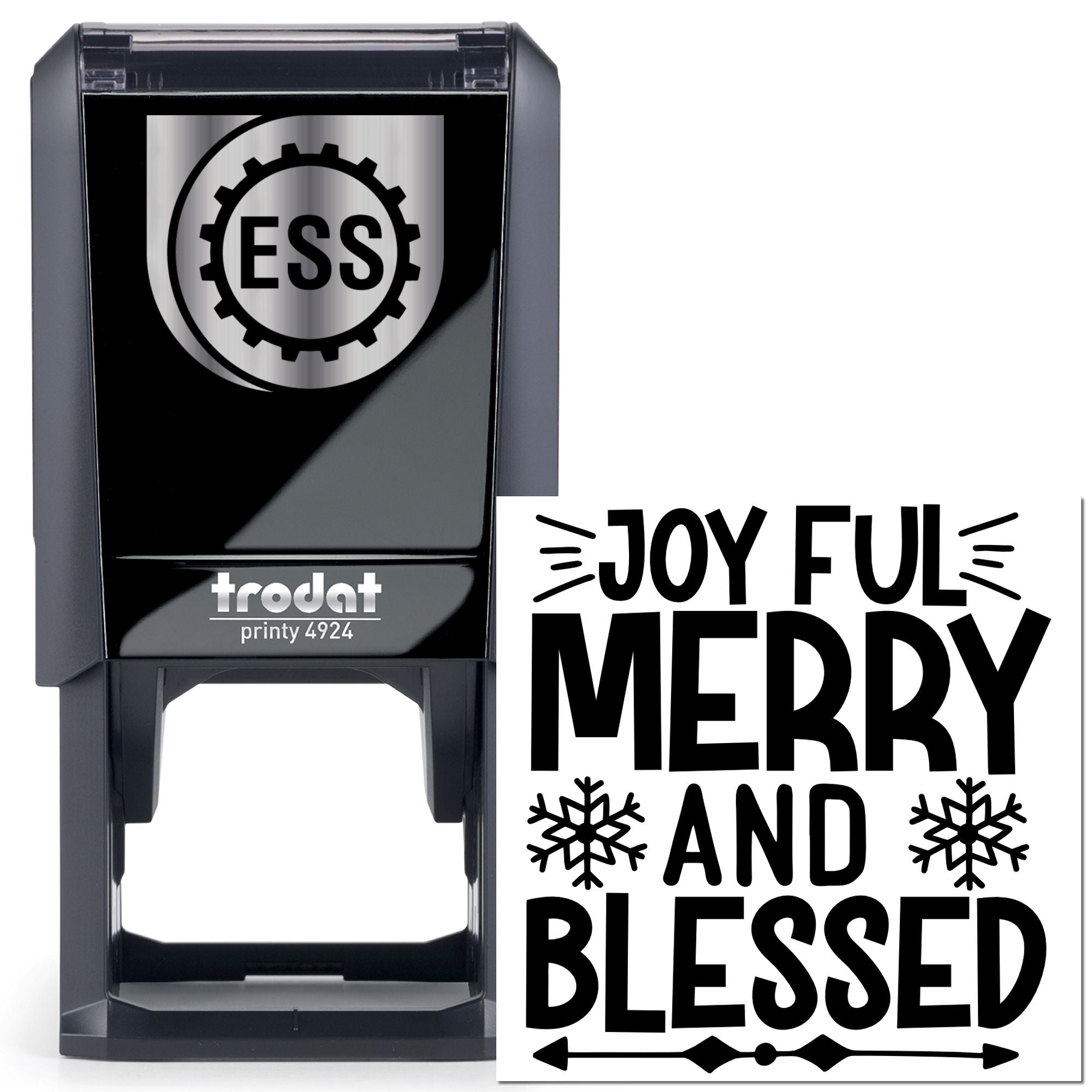 Self-Inking Joyful Blessings Crafting Stamp