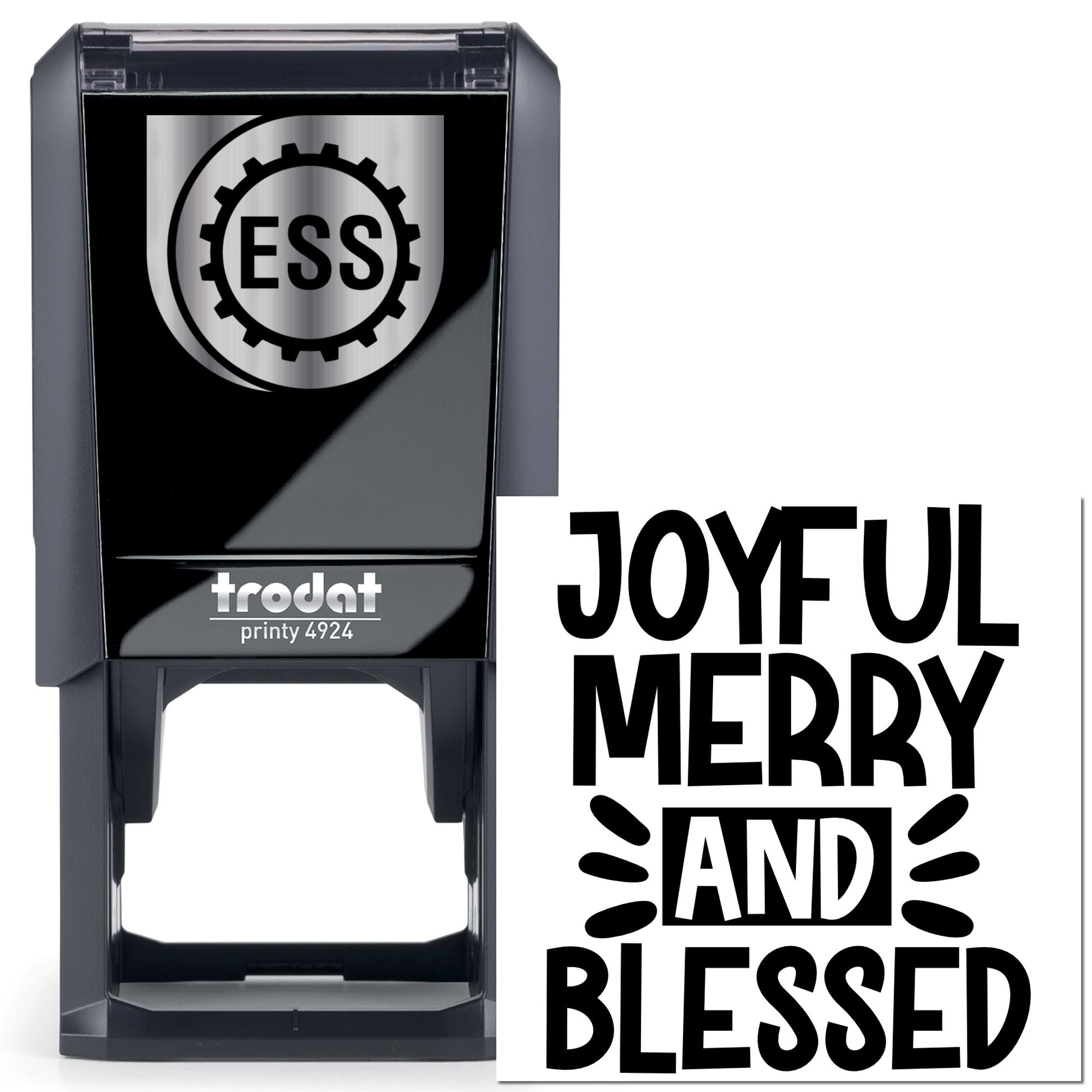 Self-Inking Joyful Blessings Card Making Stamp