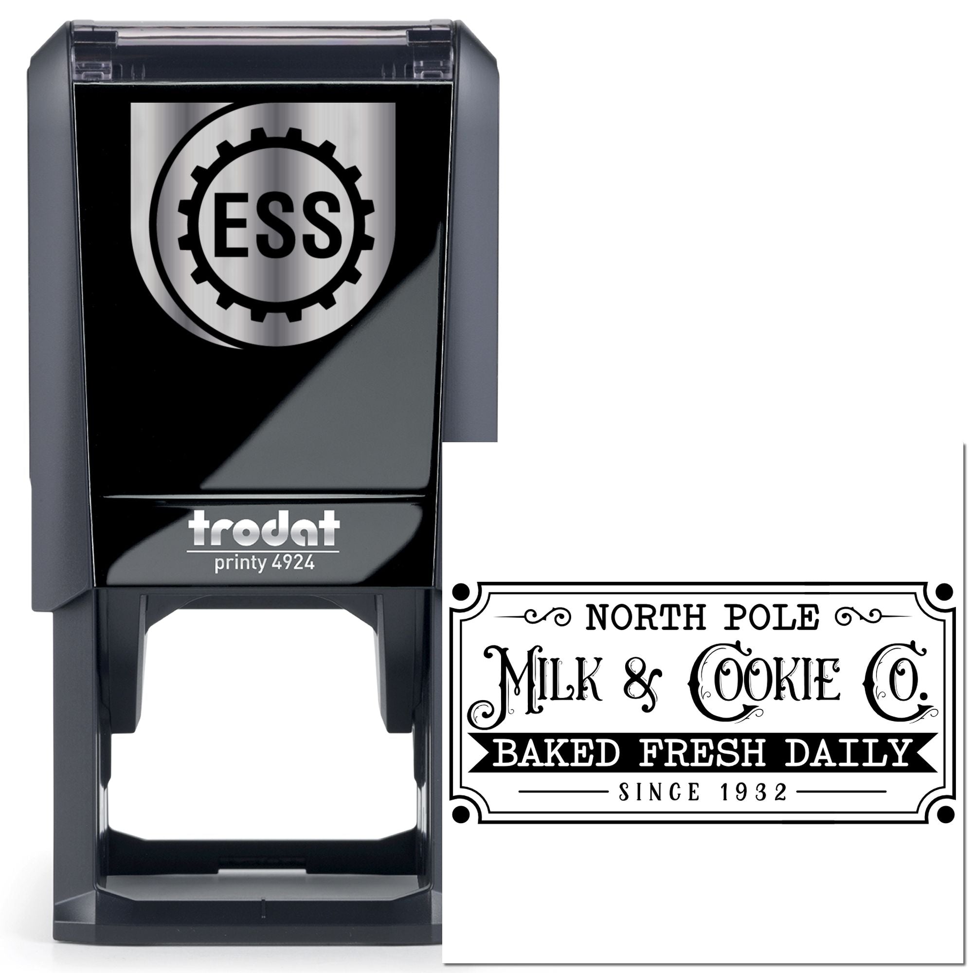 Self-Inking Vintage Sign Tag Stamp