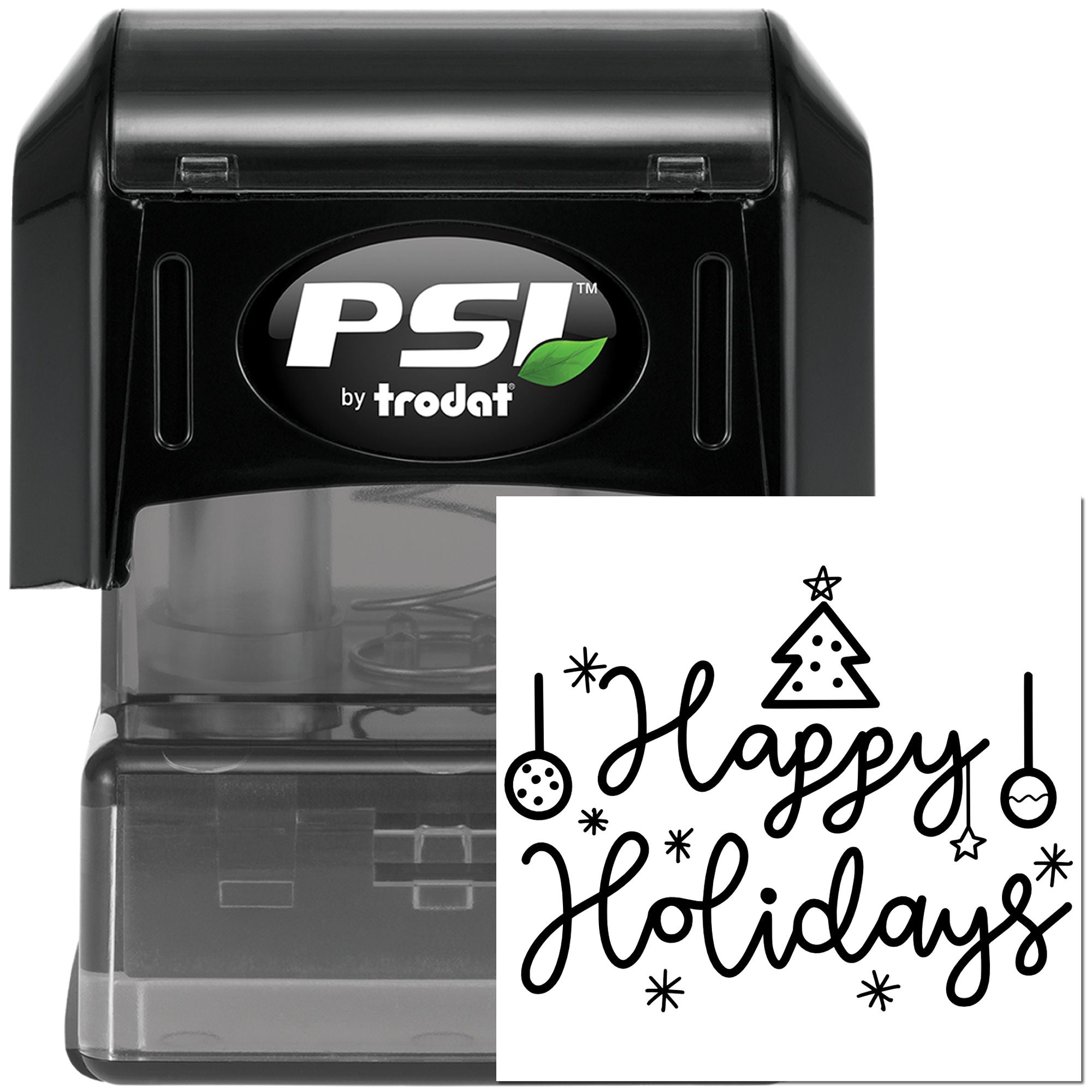 Pre-Inked Joyful Holiday Cheer Craft Stamp