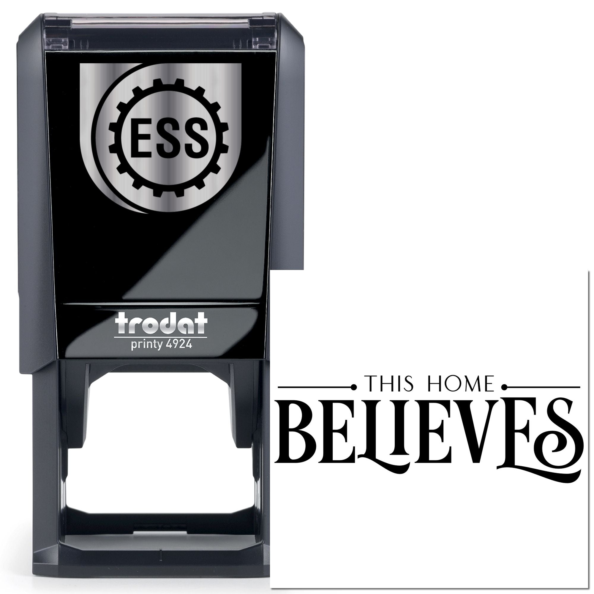 Self-Inking Believes Home Journaling Stamp