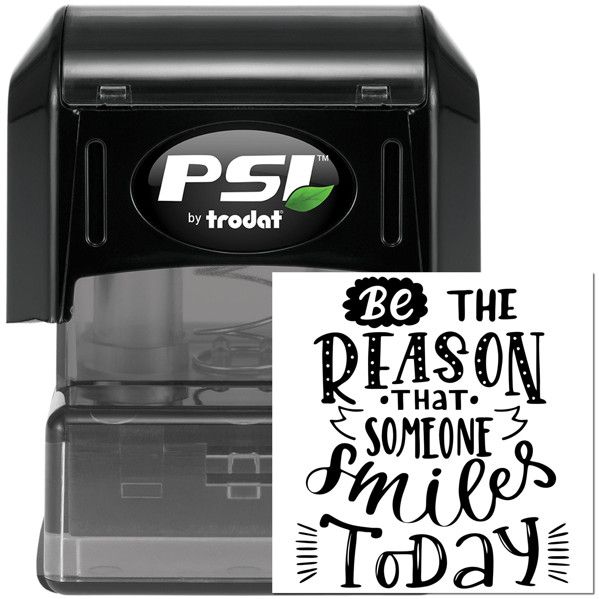 Pre-Inked Be The Reason Tag Stamp