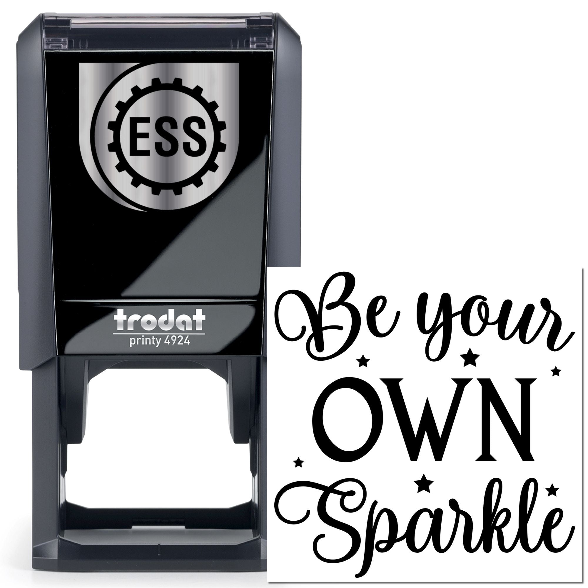 Self-Inking Own Sparkle Party Favor Stamp