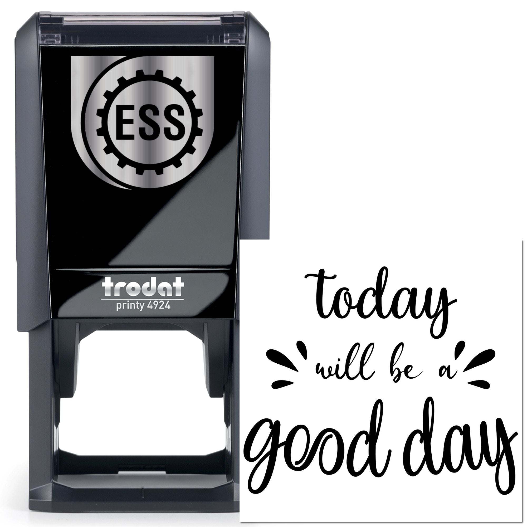 Self-Inking Motivational Quote Scrapbooking Stamp