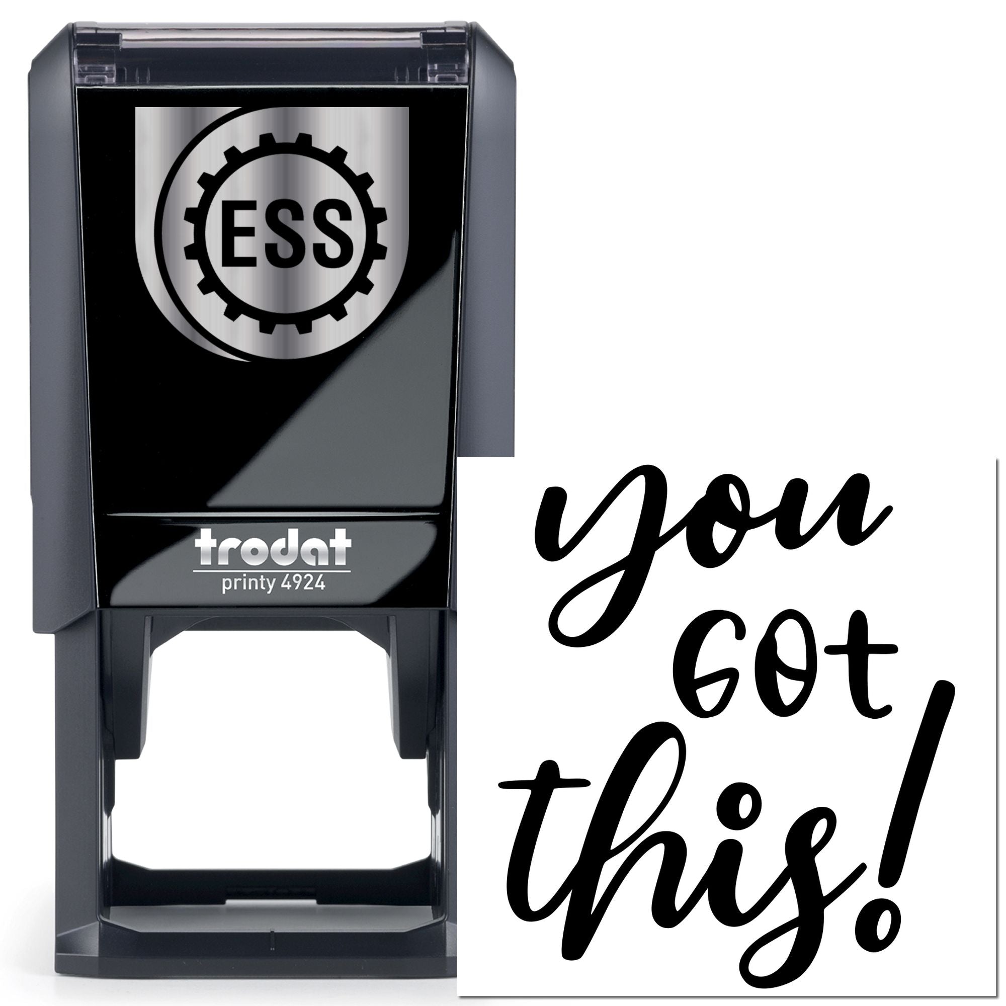 Self-Inking Motivational Quote Craft Stamp