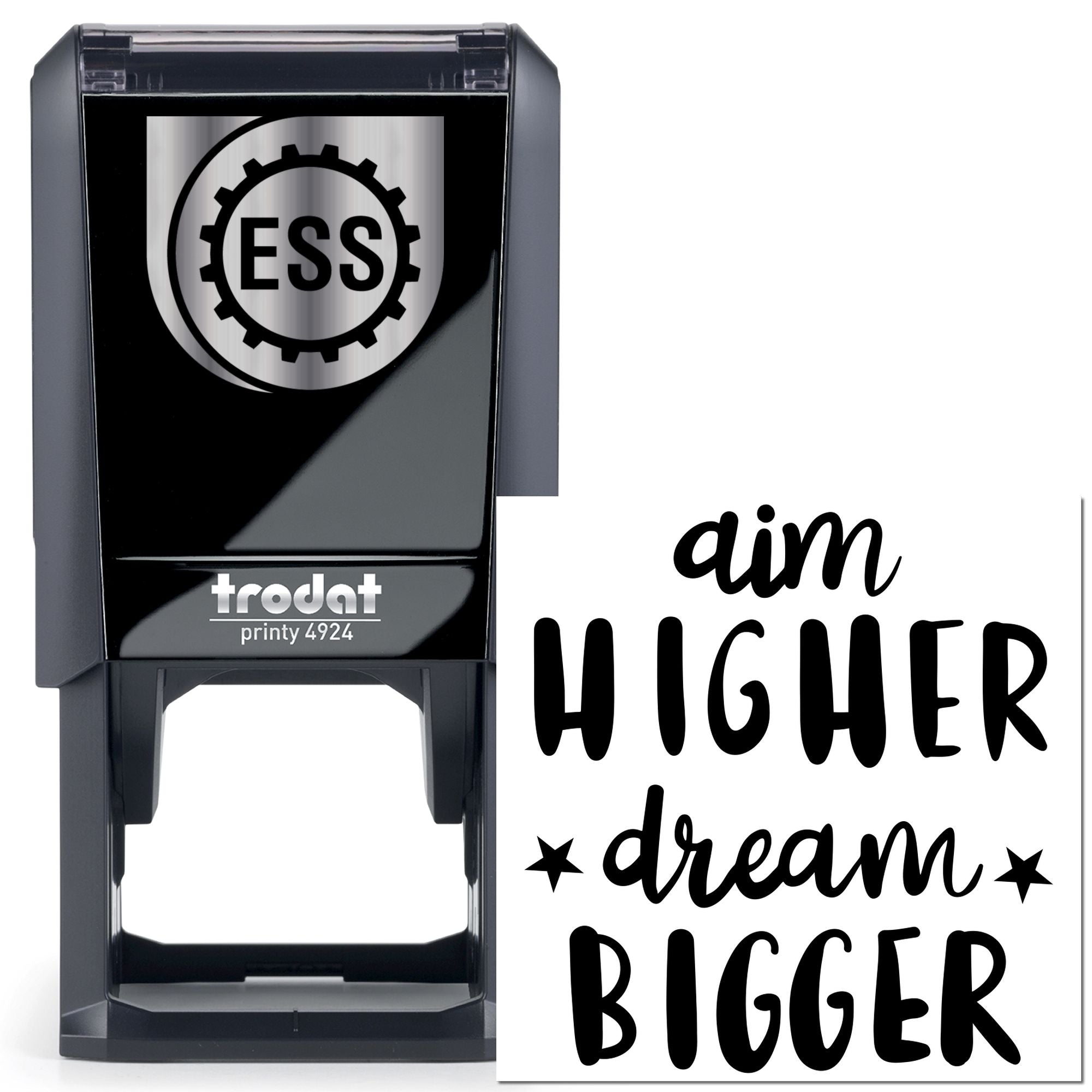 Self-Inking Dream Bigger Paper Craft Stamp