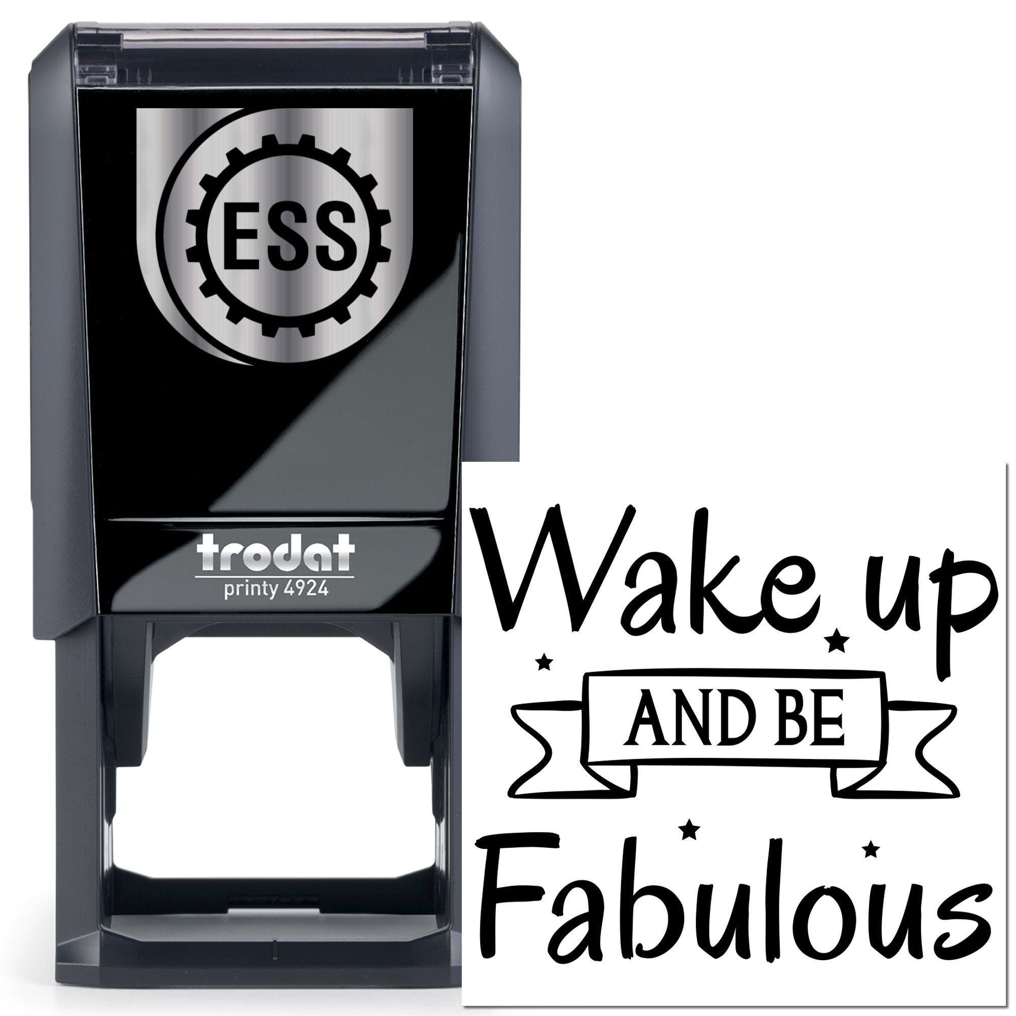 Self-Inking Motivational Poster Cardmaking Stamp