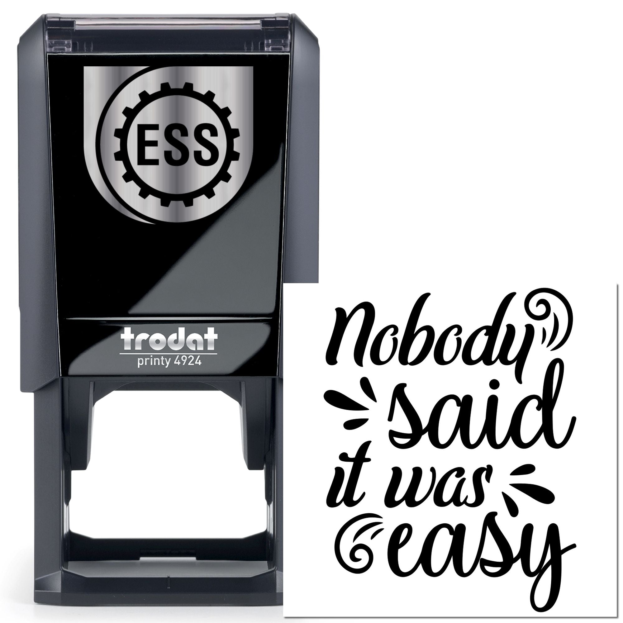 Self-Inking Hand Lettering Party Favor Stamp