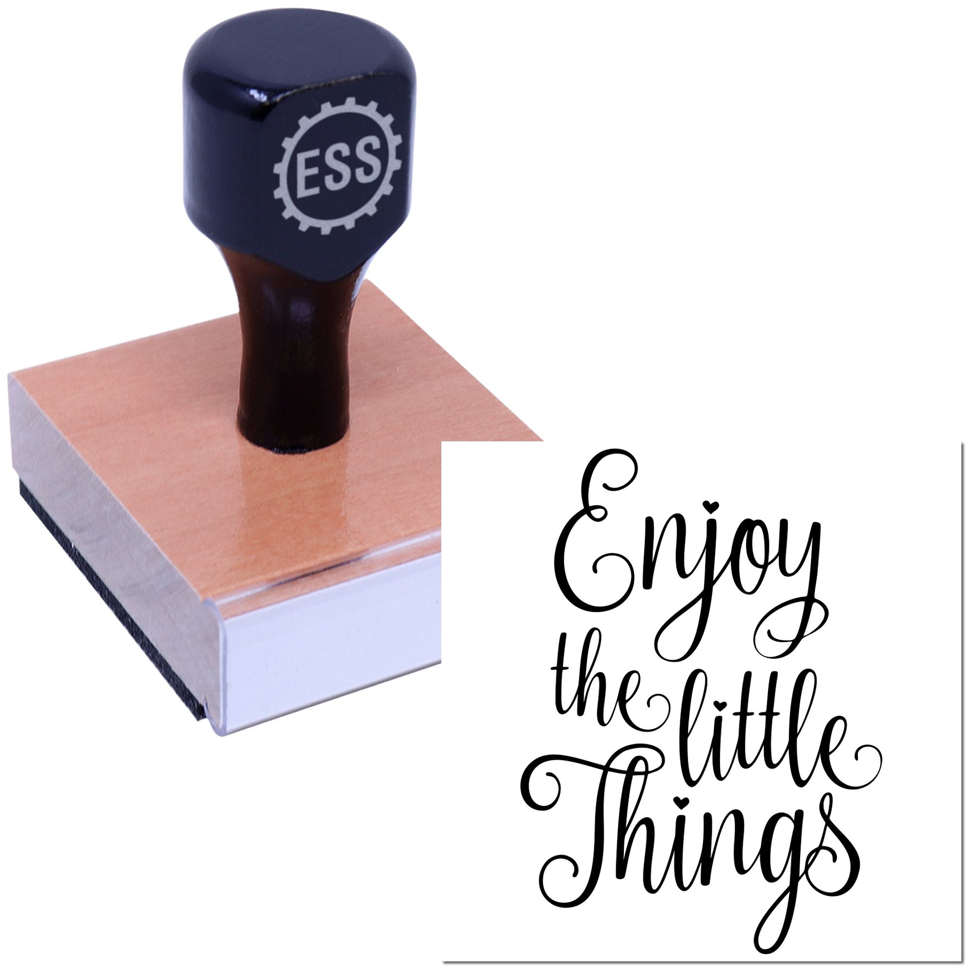 Cherish Tiny Joys Card Making Rubber Stamp