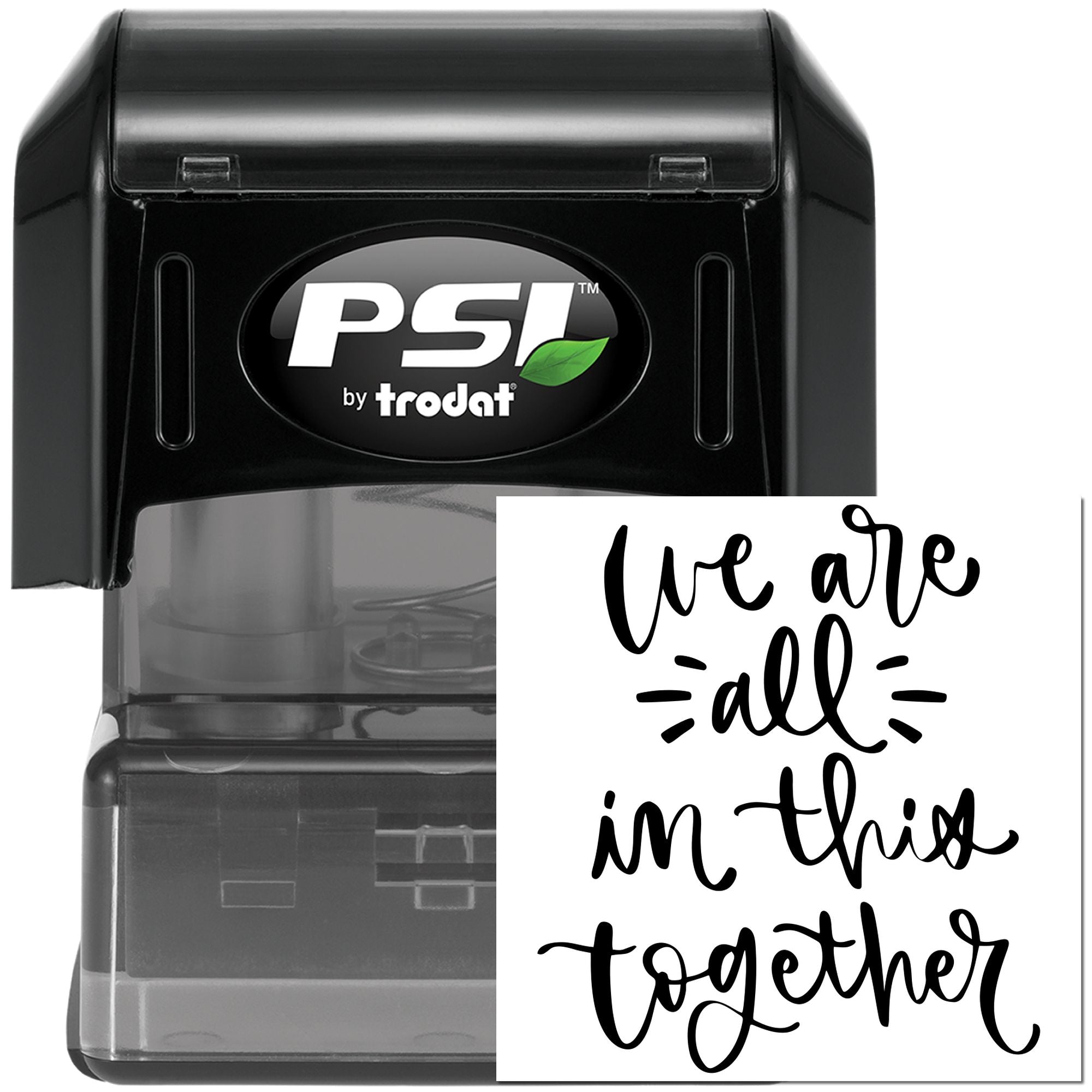 Pre-Inked We Are Together Cardmaking Stamp
