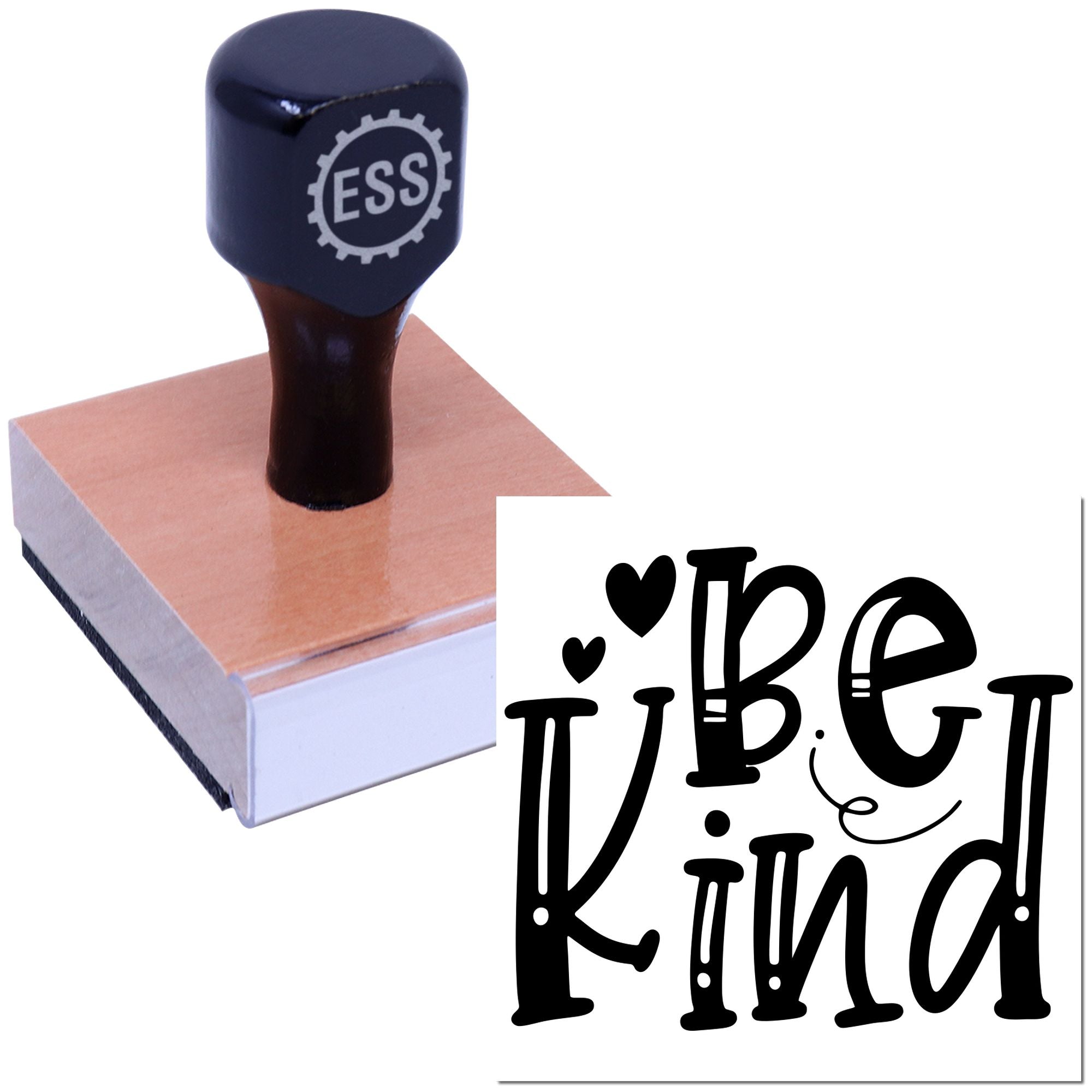 Heartfelt Be Kind Paper Craft Rubber Stamp