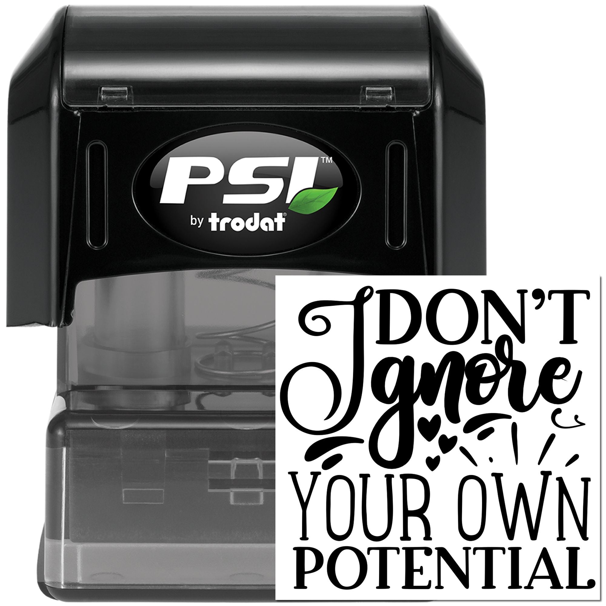 Pre-Inked Own Your Potential Postcard Stamp
