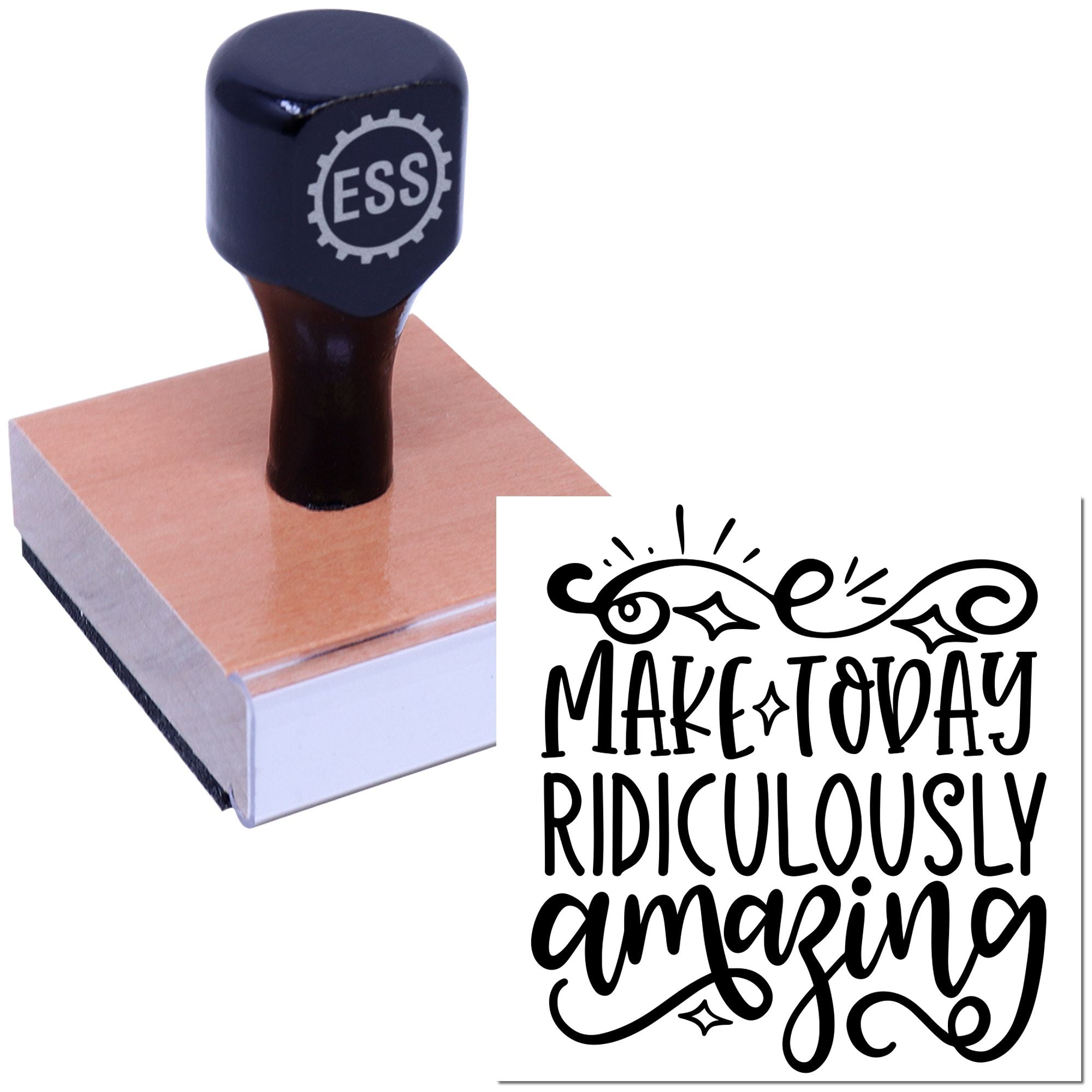 Daily Amazing Inspiration Card Making Rubber Stamp