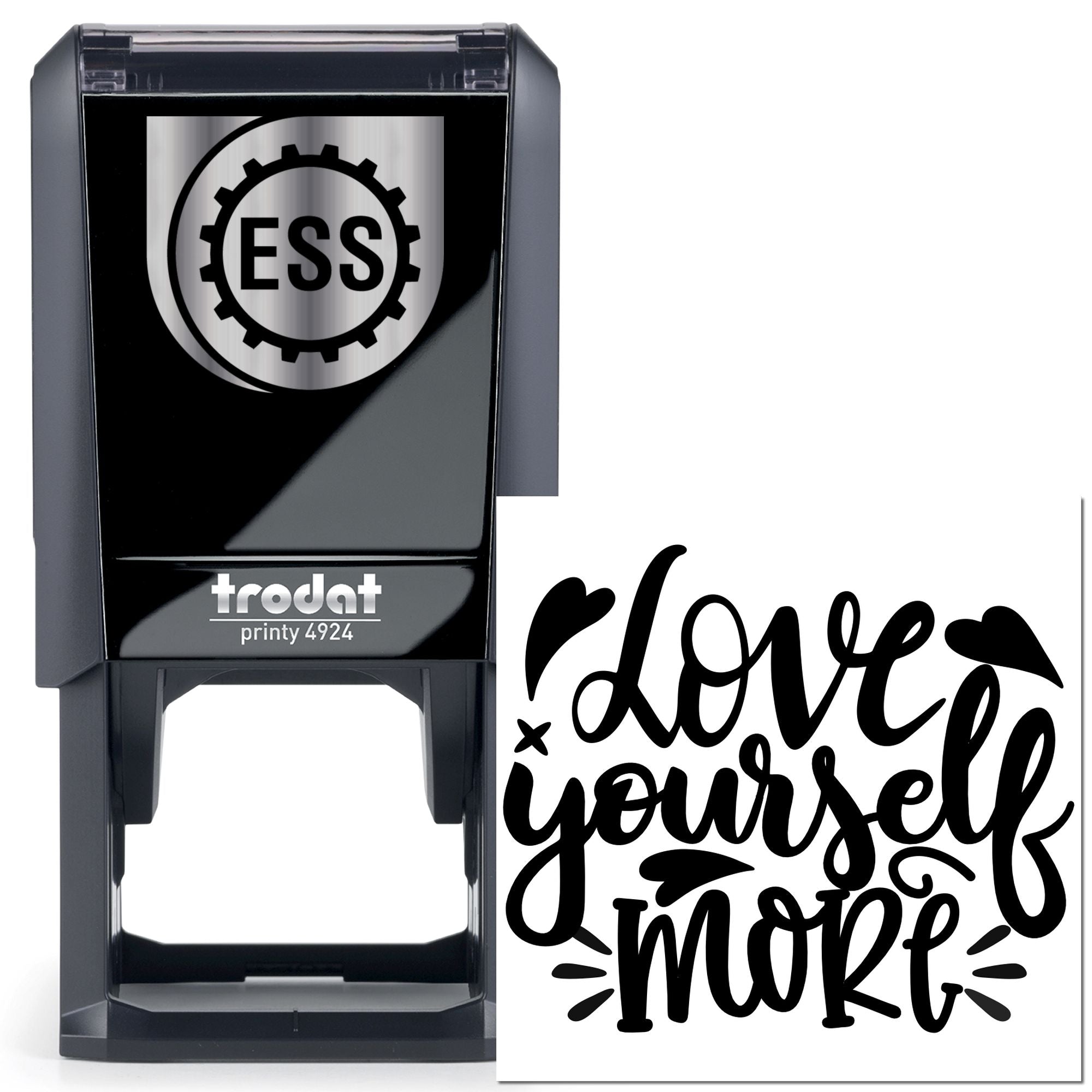 Self-Inking Self Love Card Making Stamp