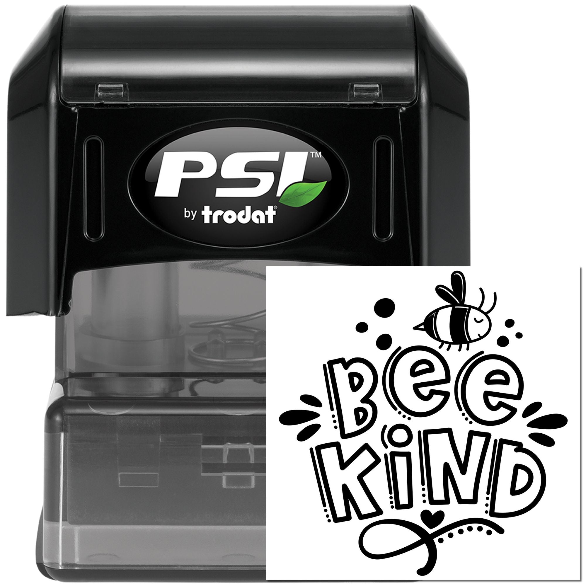 Pre-Inked Be Kind Bee Tag Stamp