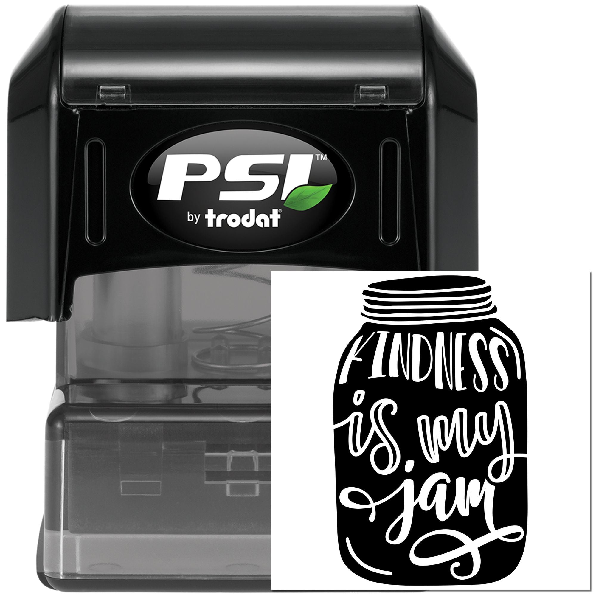 Pre-Inked Kindness Jam Jar Craft Stamp