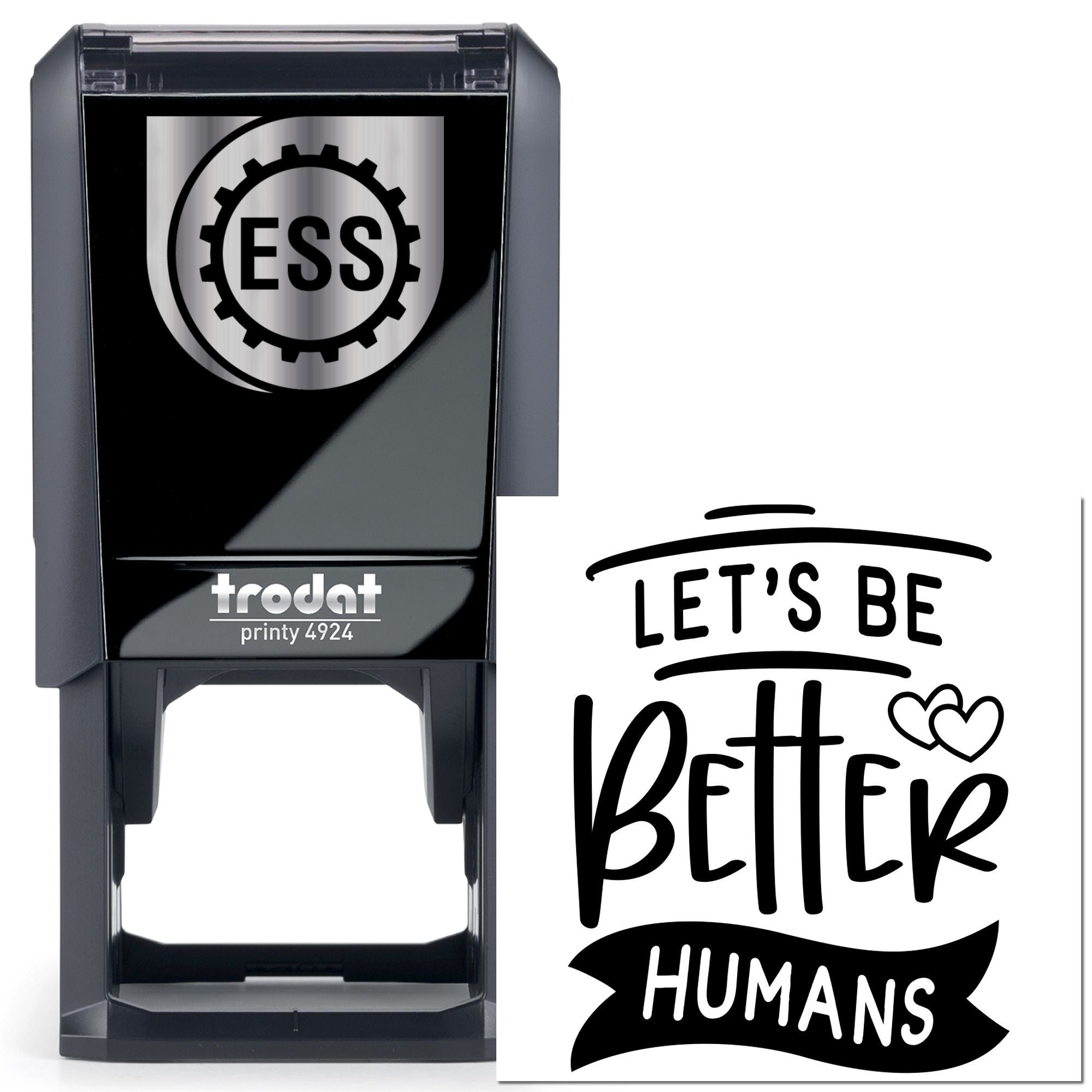 Self-Inking Better Humans Card Making Stamp