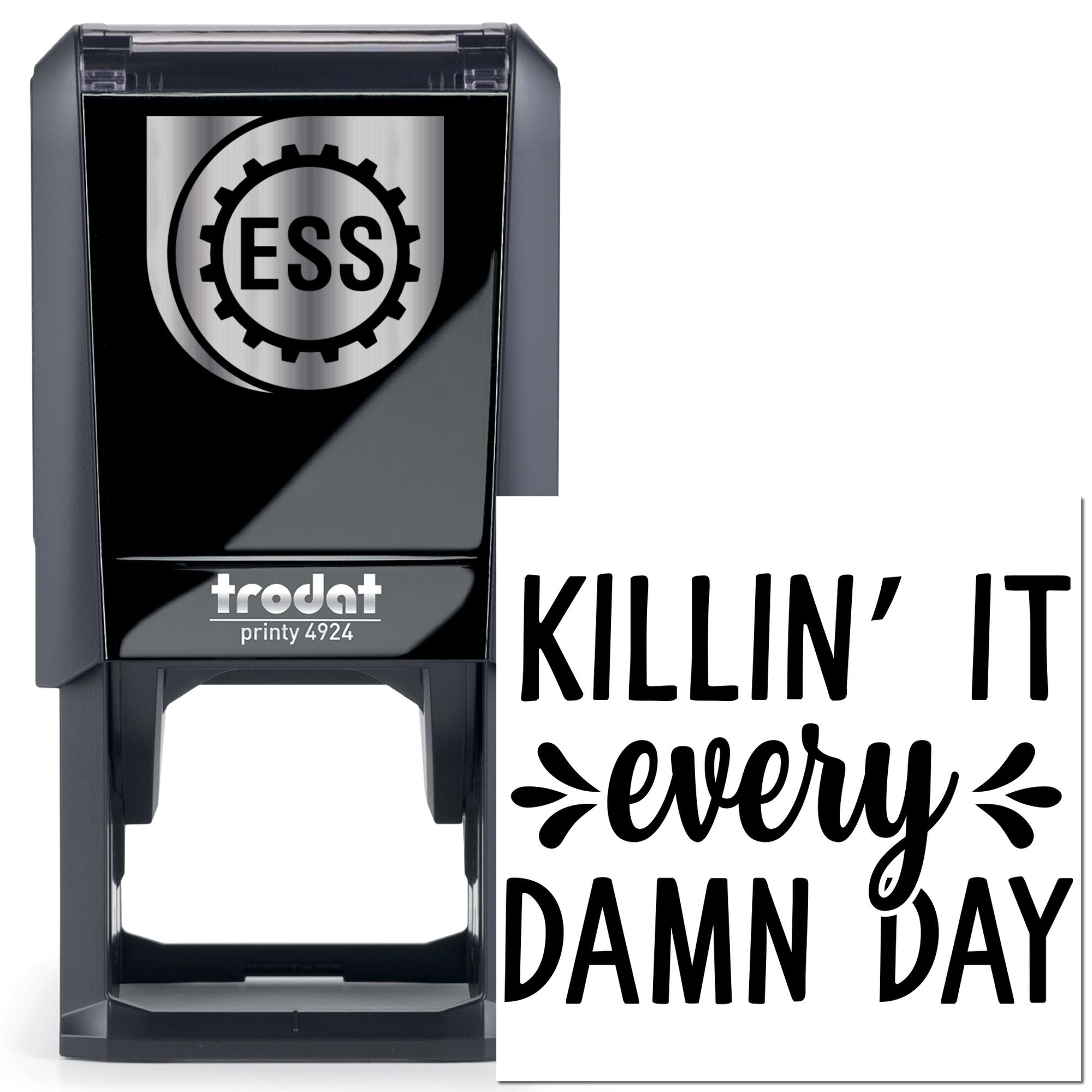 Self-Inking Daily Motivation Paper Craft Stamp