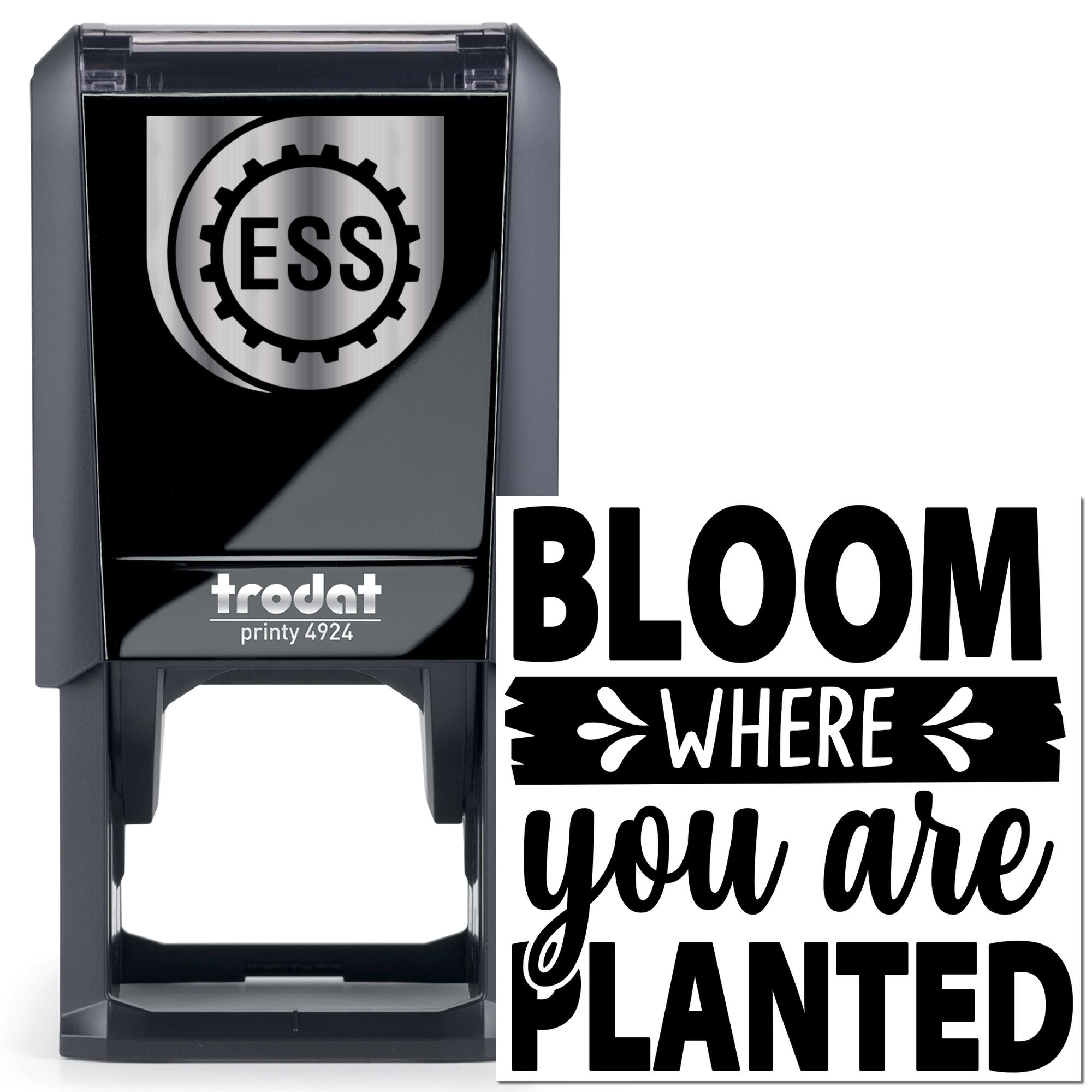 Self-Inking Motivational Poster Papercraft Stamp