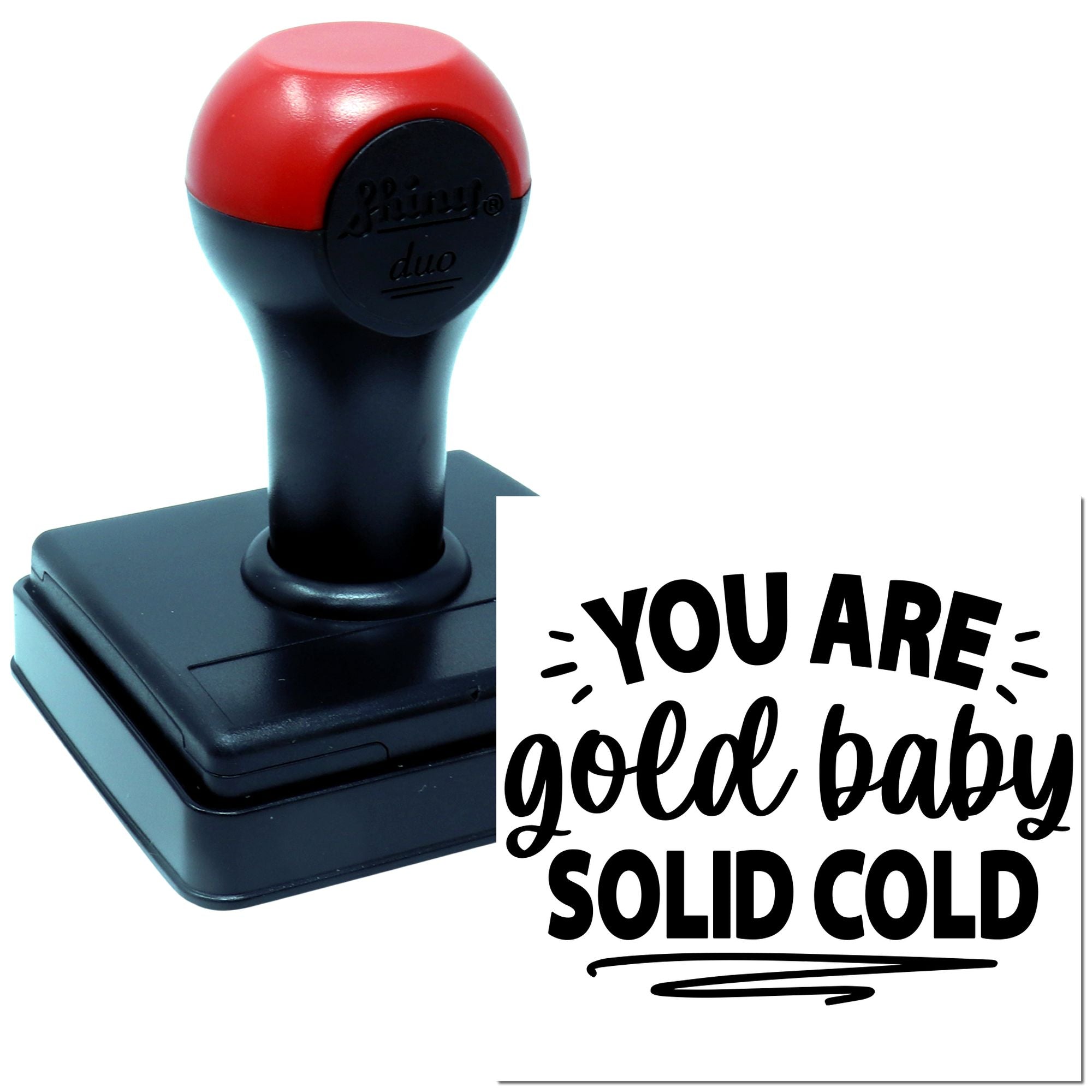 Duo You Are Gold Solid Cold Hand Stamp