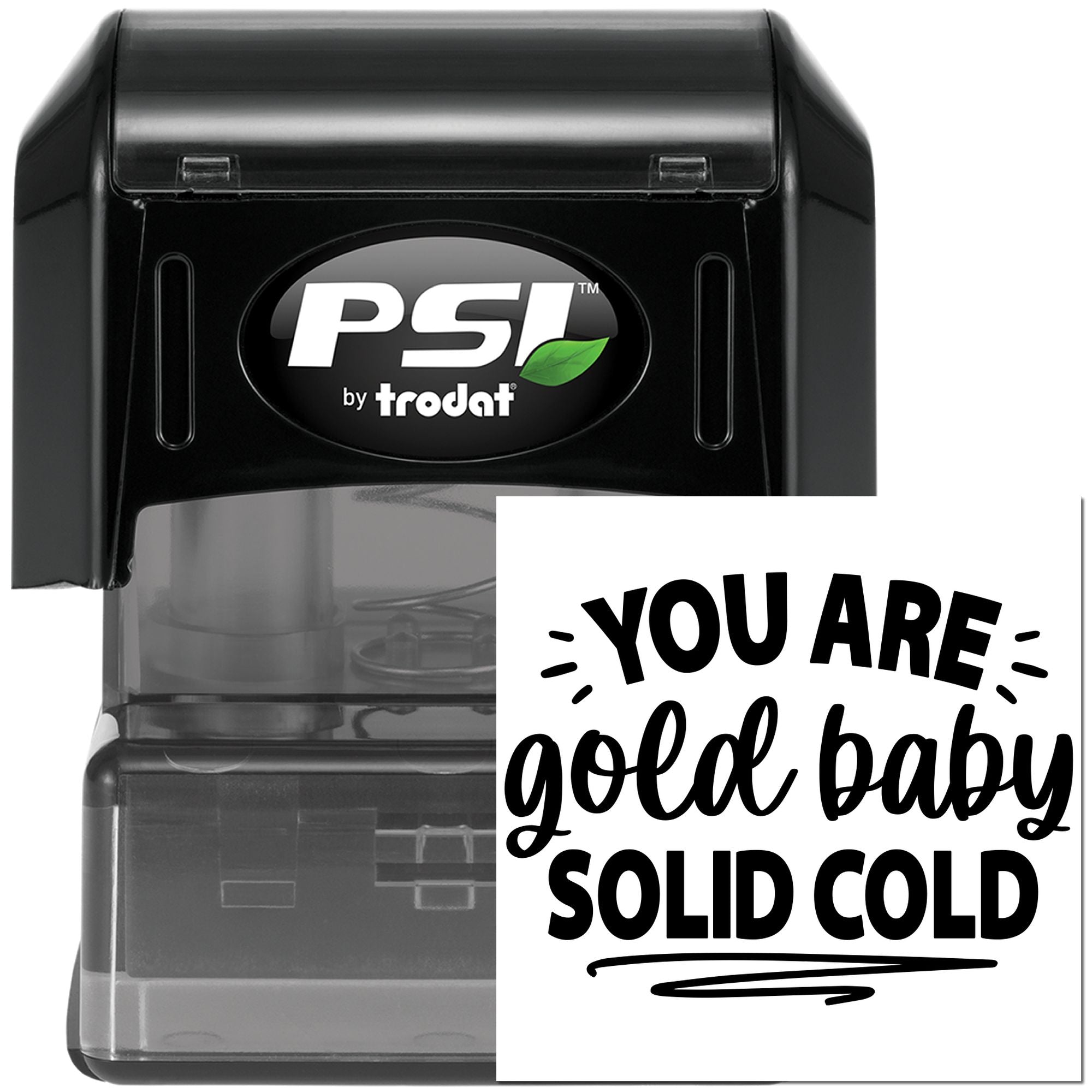 Pre-Inked You Are Gold Papercraft Stamp