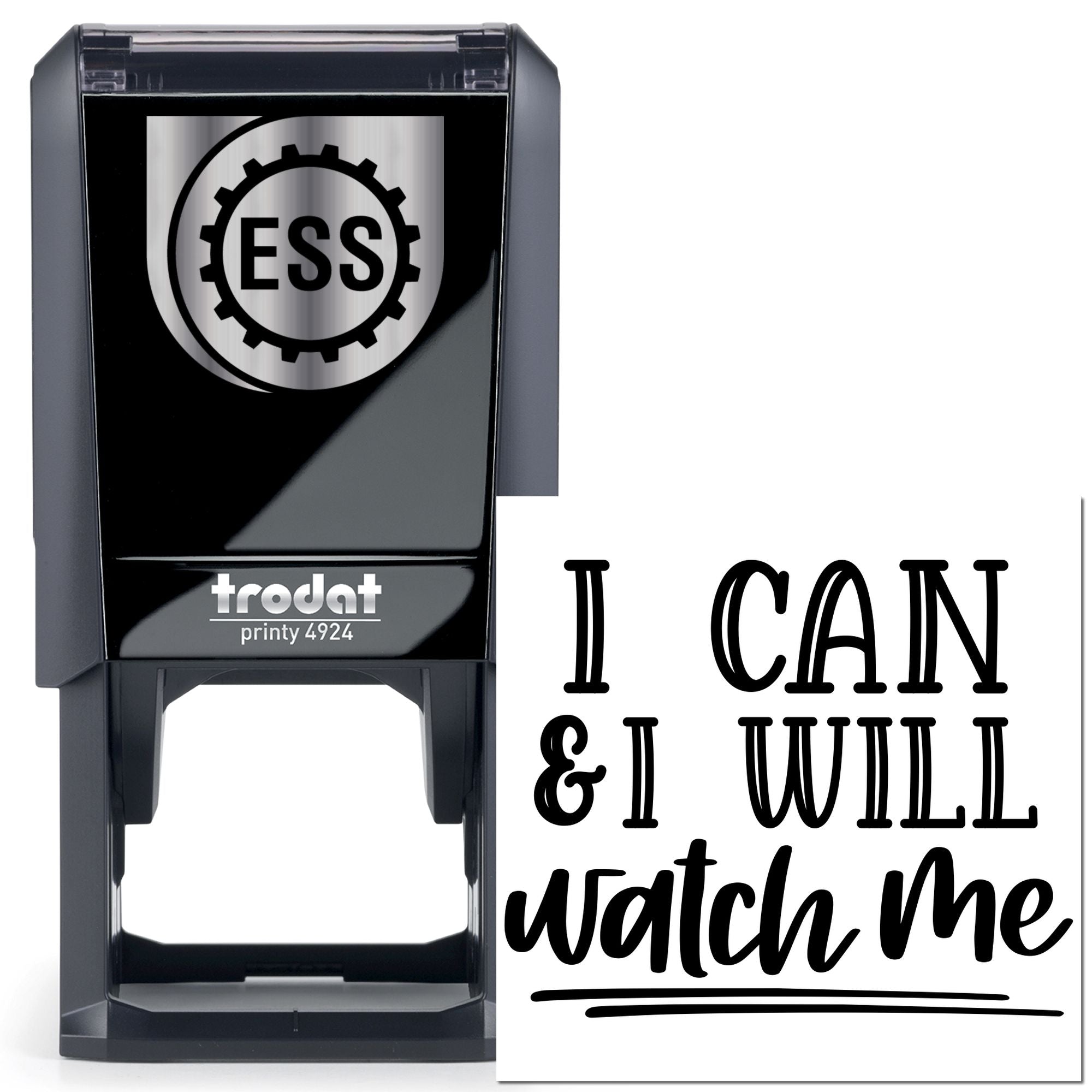 Self-Inking Motivational Quote Postcard Stamp