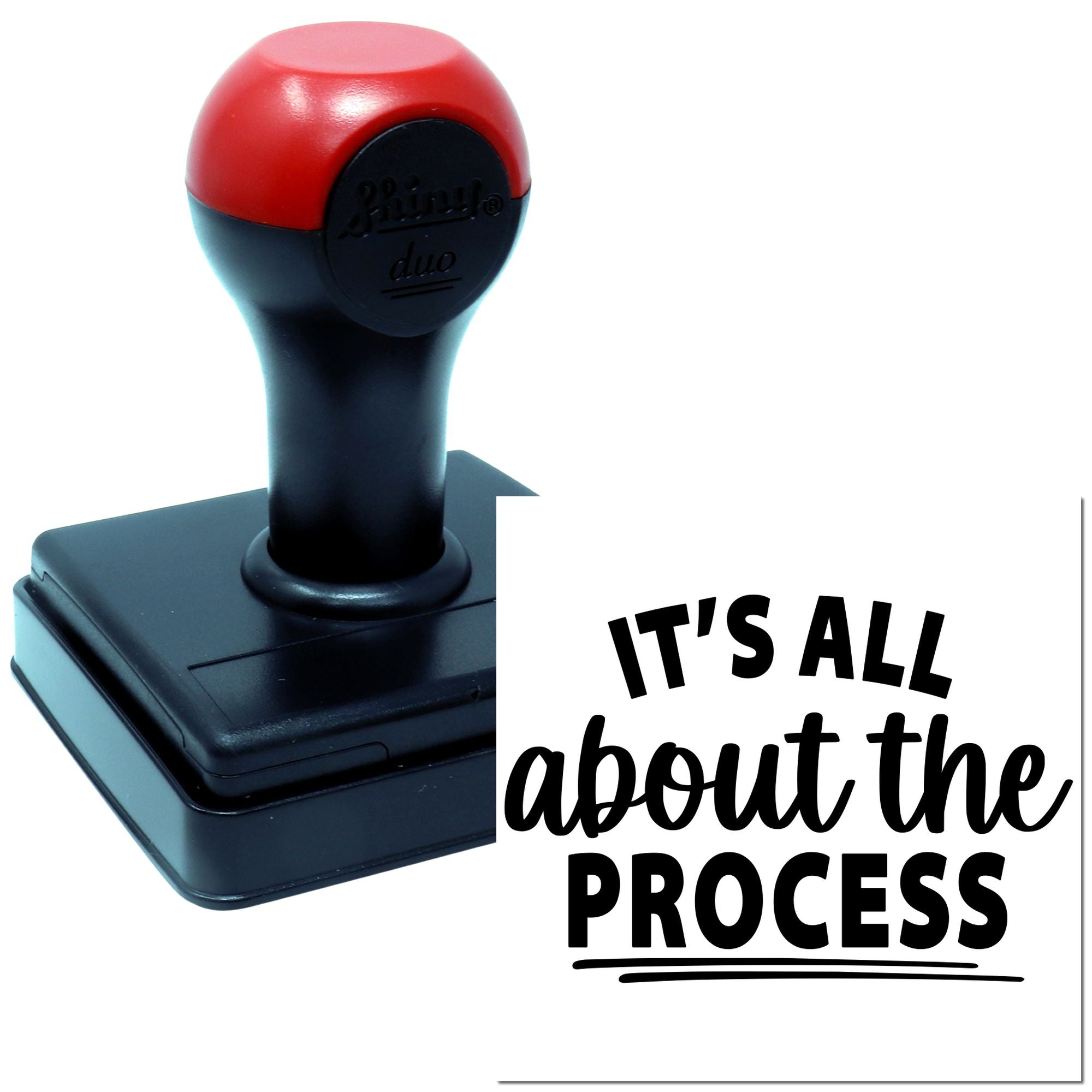 Duo Focus On The Creative Process Hand Stamp