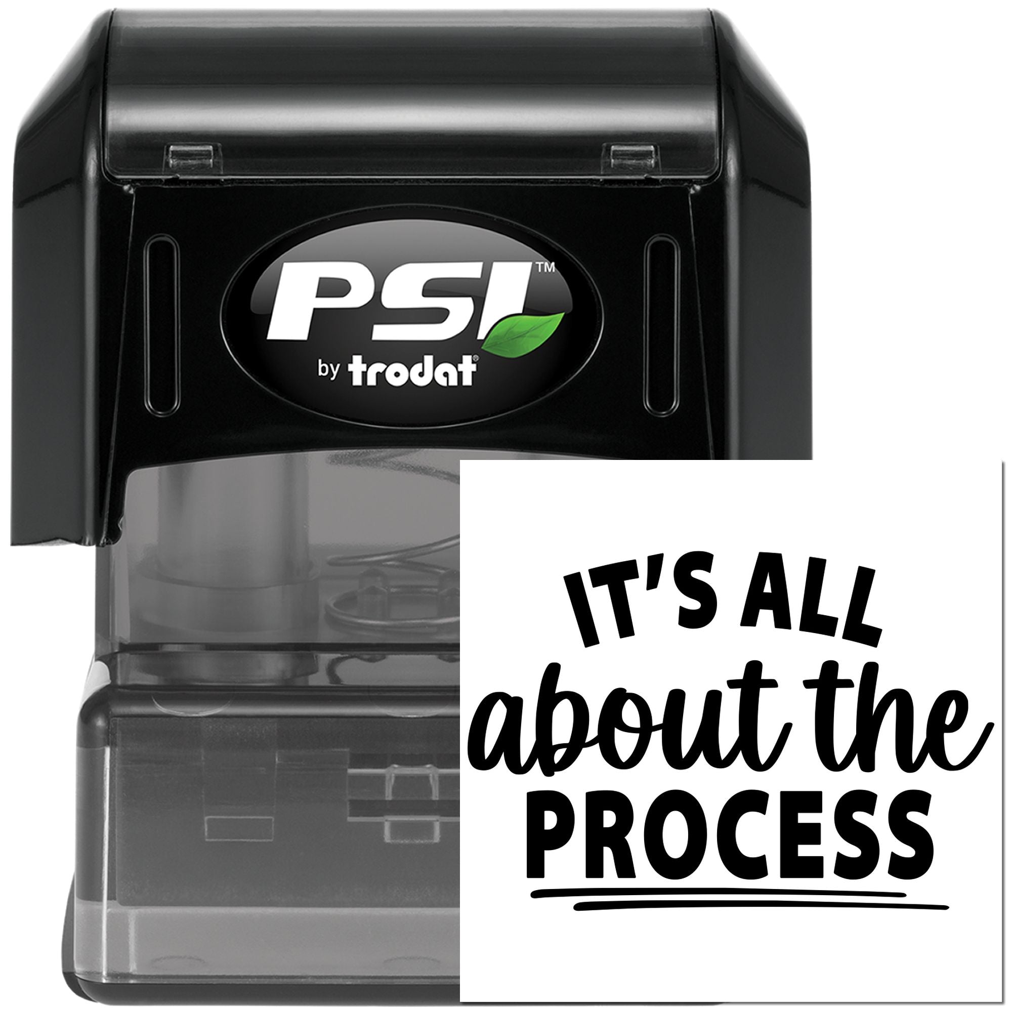 Pre-Inked All About Process Craft Stamp