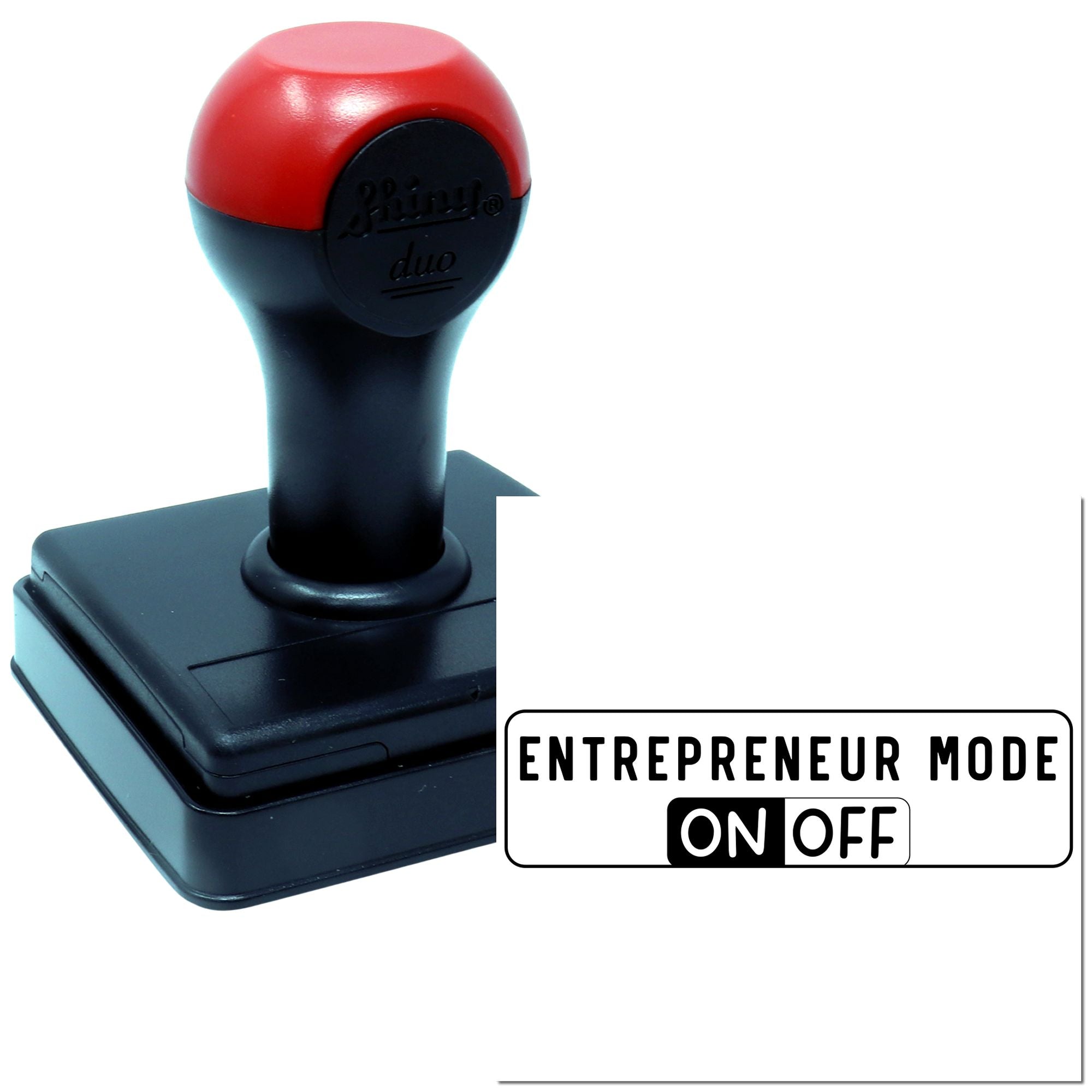 Duo Entrepreneur Mode Toggle Stays On Hand Stamp