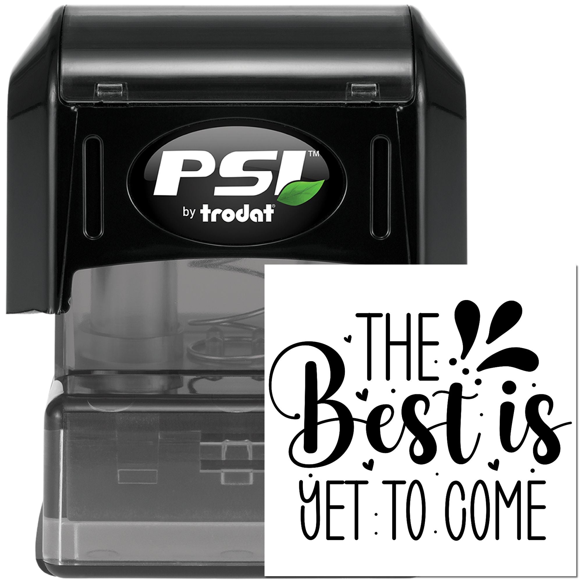 Pre-Inked The Best Yet Paper Craft Stamp