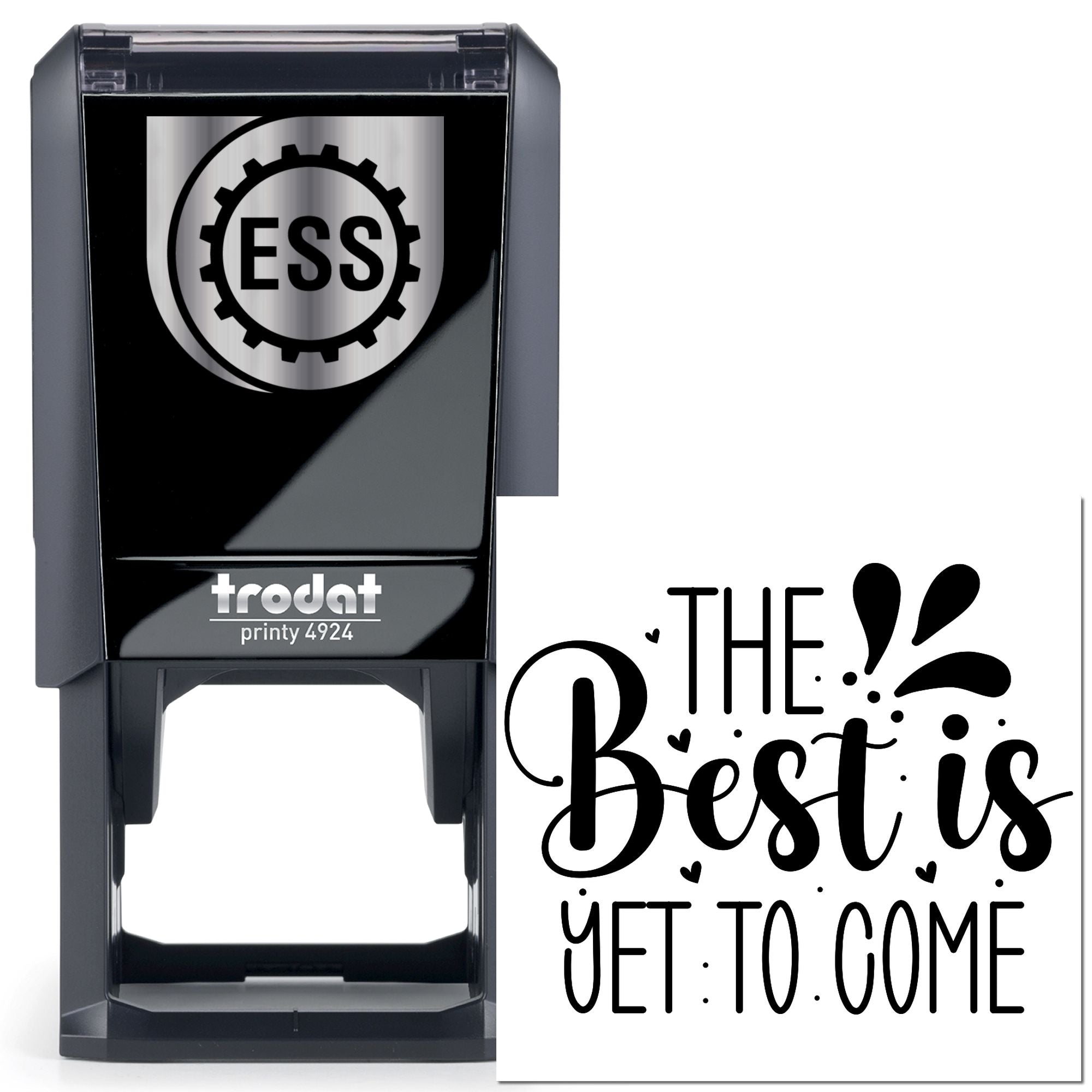 Self-Inking Inspirational Quote Journaling Stamp