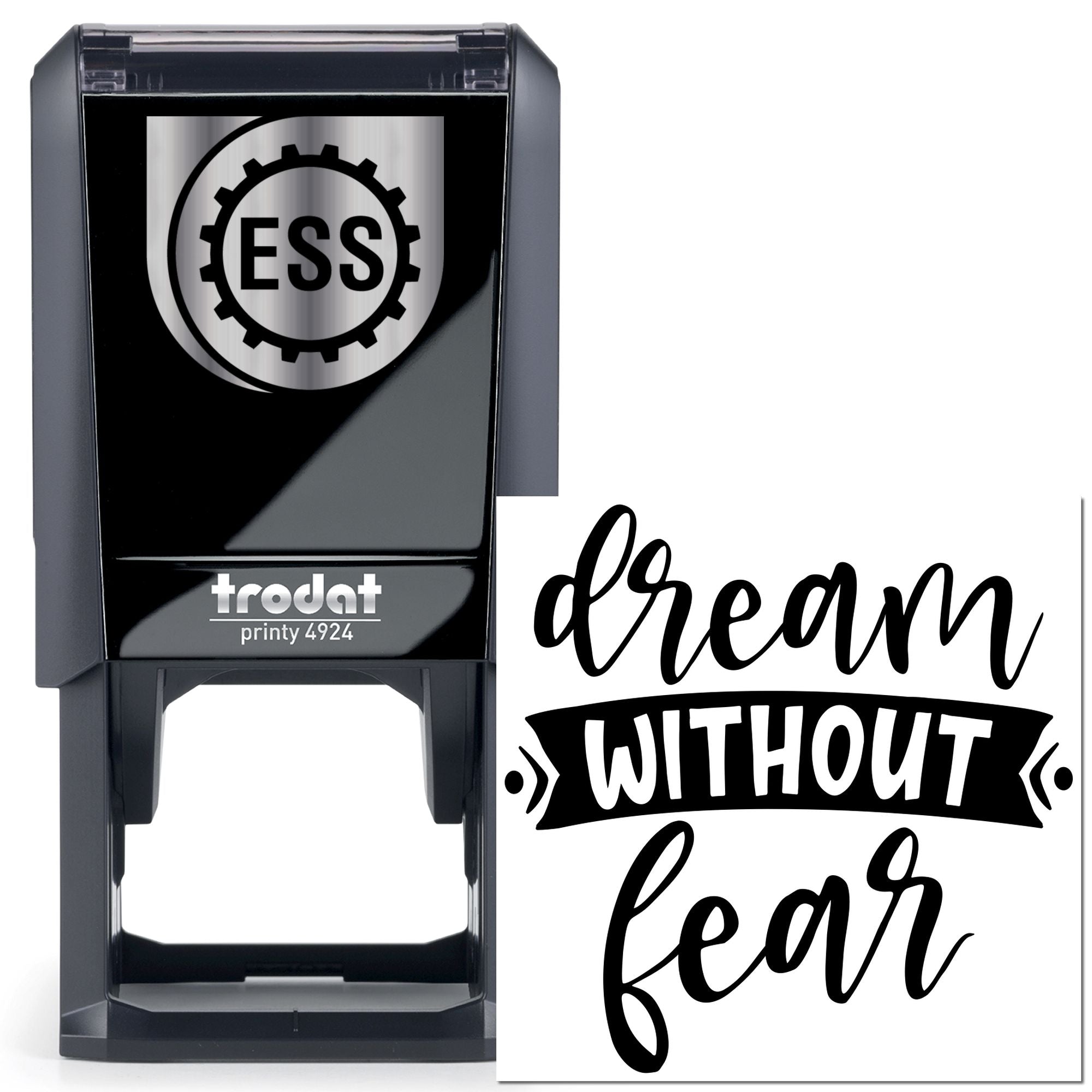 Self-Inking Fearless Dream Paper Goods Stamp