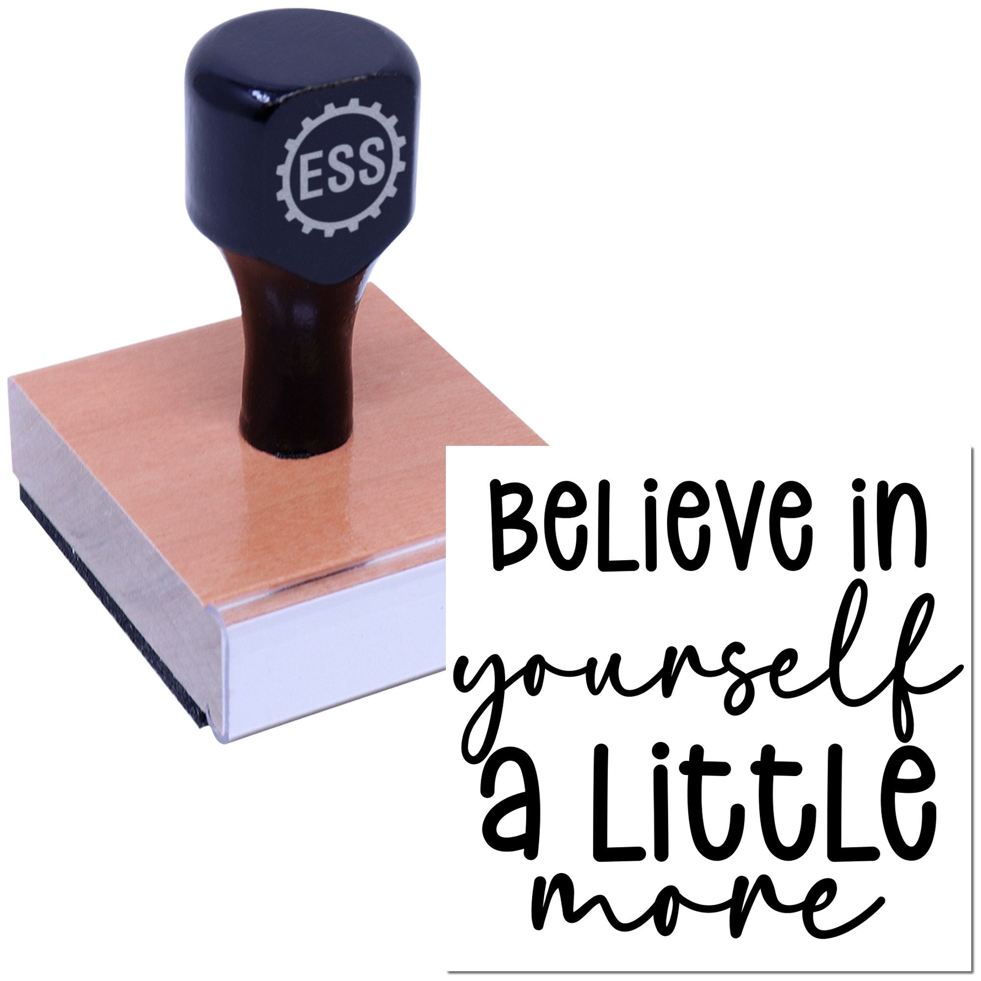 Empower Your Mind Scrapbooking Rubber Stamp