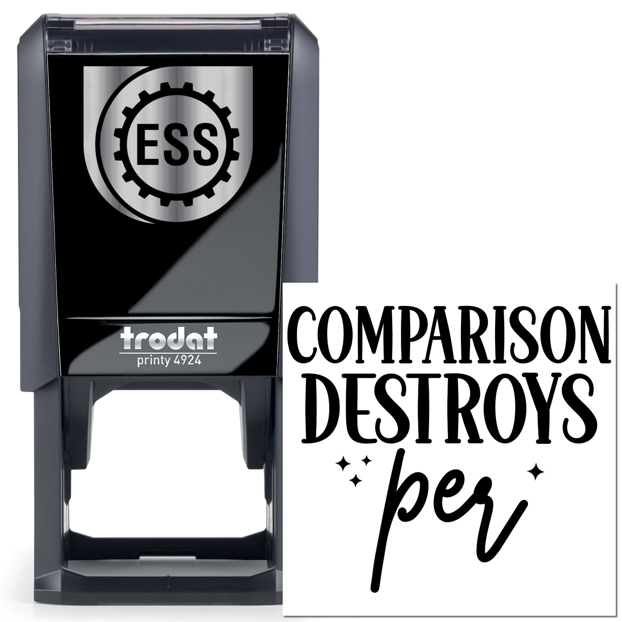 Self-Inking Joy Destroyer Scrapbooking Stamp