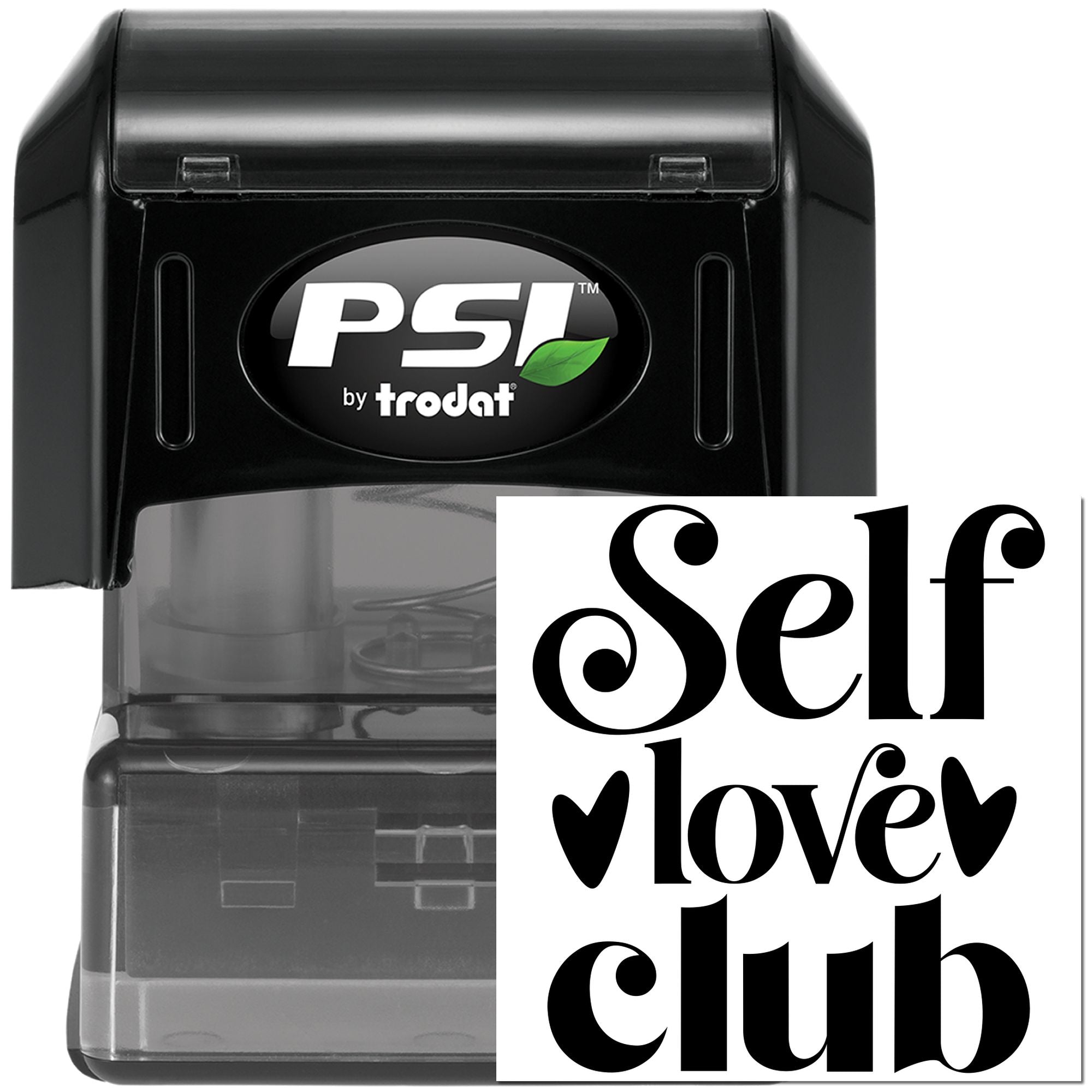 Pre-Inked Self Love Club Paper Craft Stamp