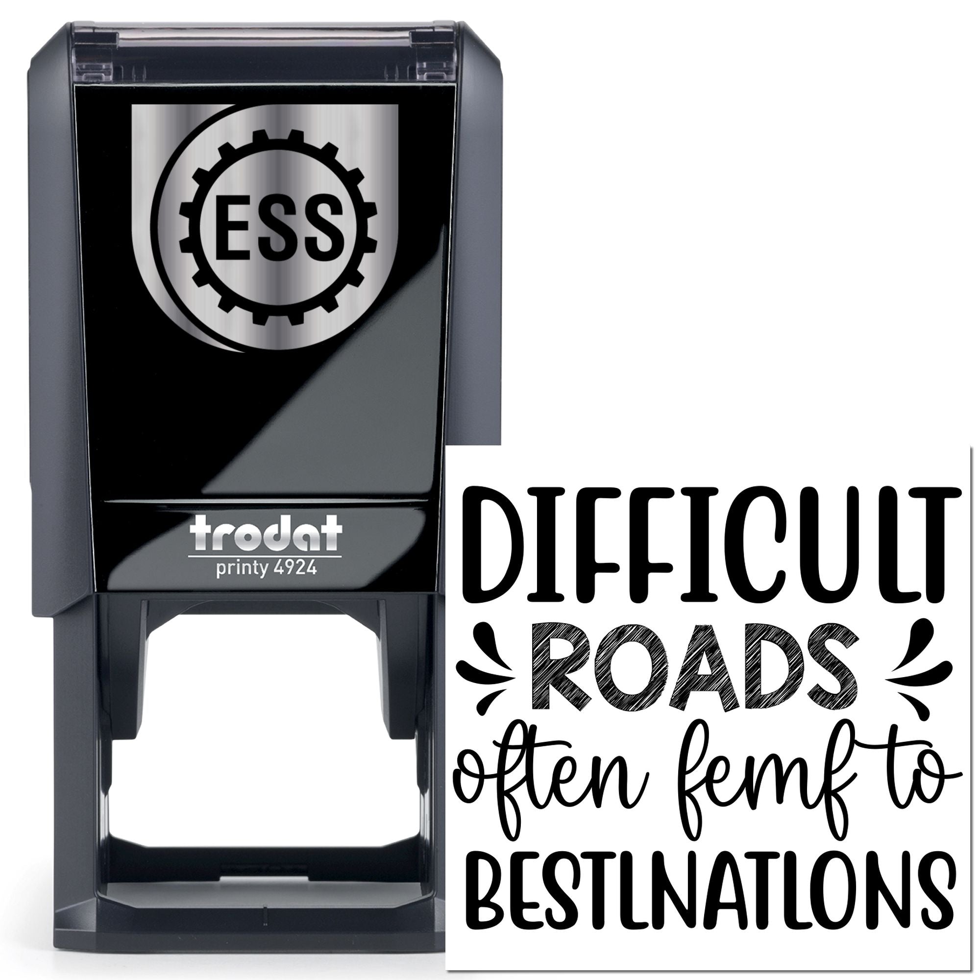 Self-Inking Beautiful Destinations Crafting Stamp