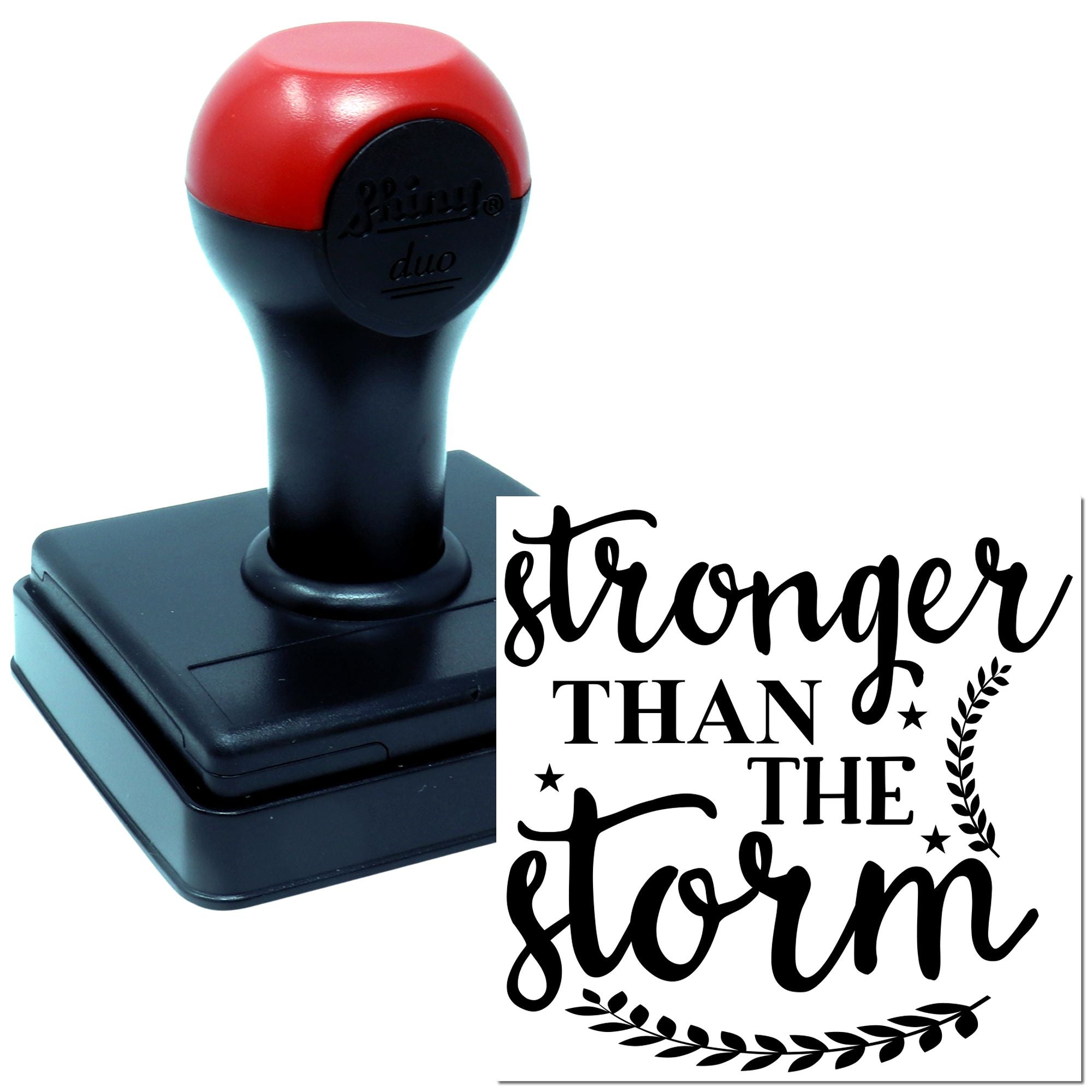 Duo Stronger Than The Storm Artwork Hand Stamp