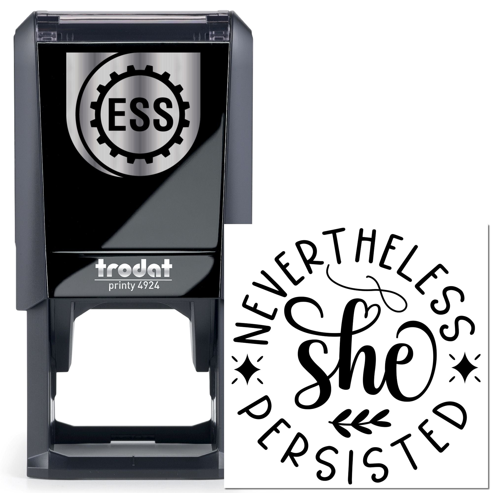 Self-Inking She Persisted Paper Goods Stamp
