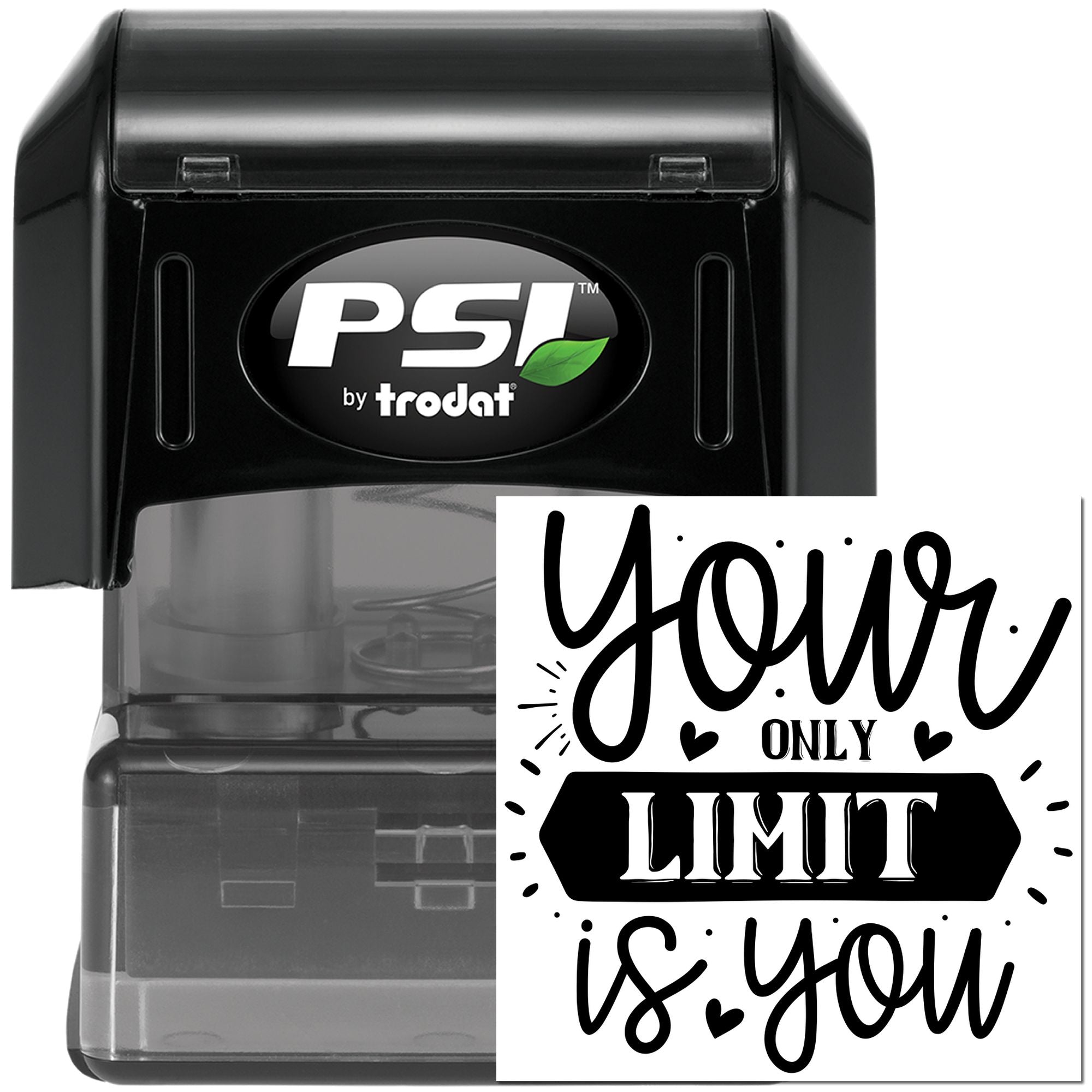 Pre-Inked You Are Limitless Greeting Card Stamp