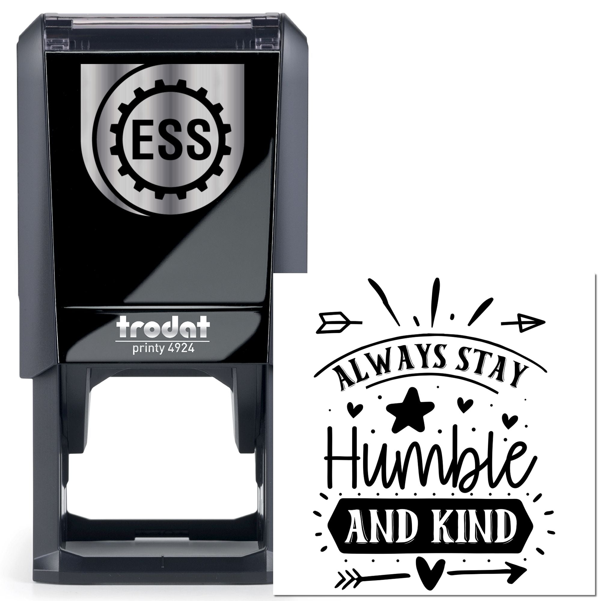 Self-Inking Humble Kindness Place Card Stamp