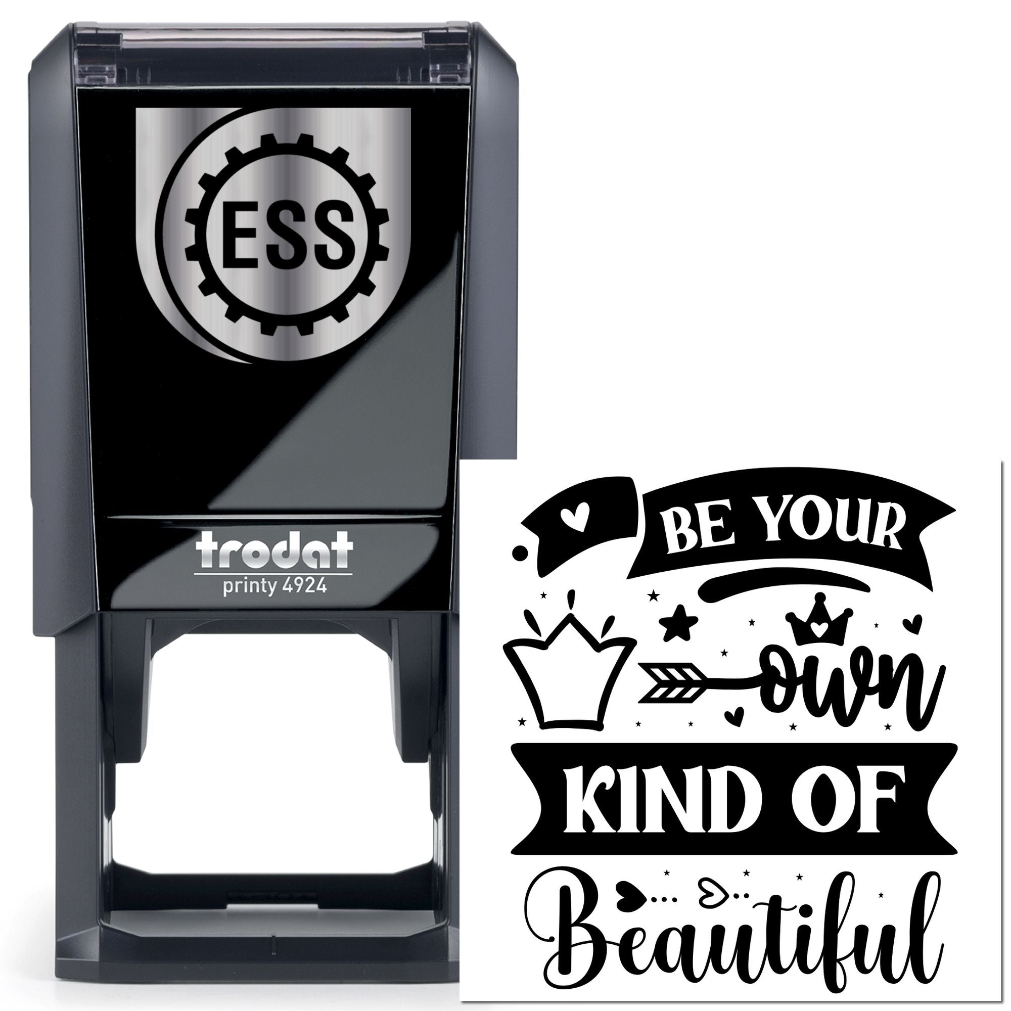 Self-Inking Self Empowerment Scrapbooking Stamp