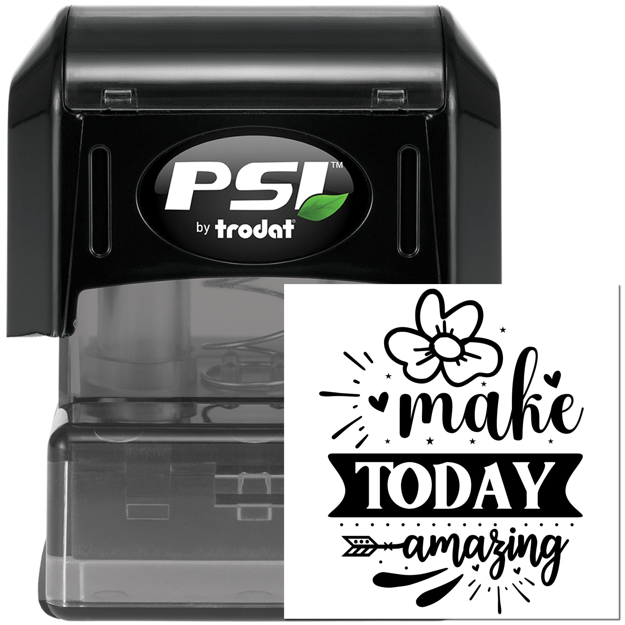 Pre-Inked Make Today Amazing Cardmaking Stamp