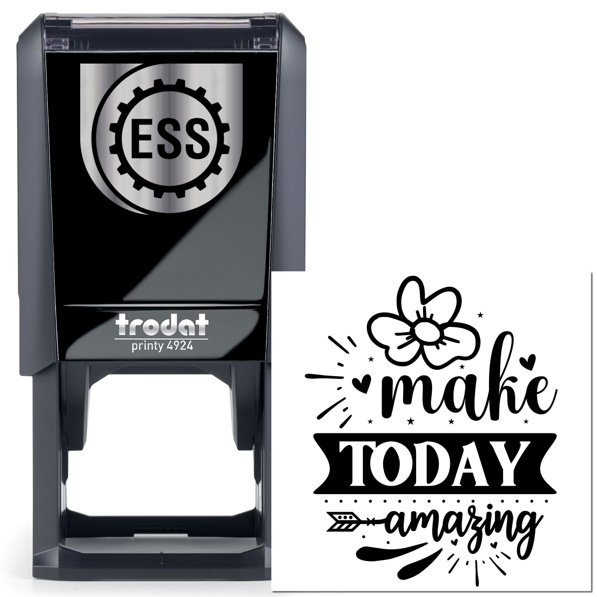 Self-Inking Motivational Quote Paper Goods Stamp