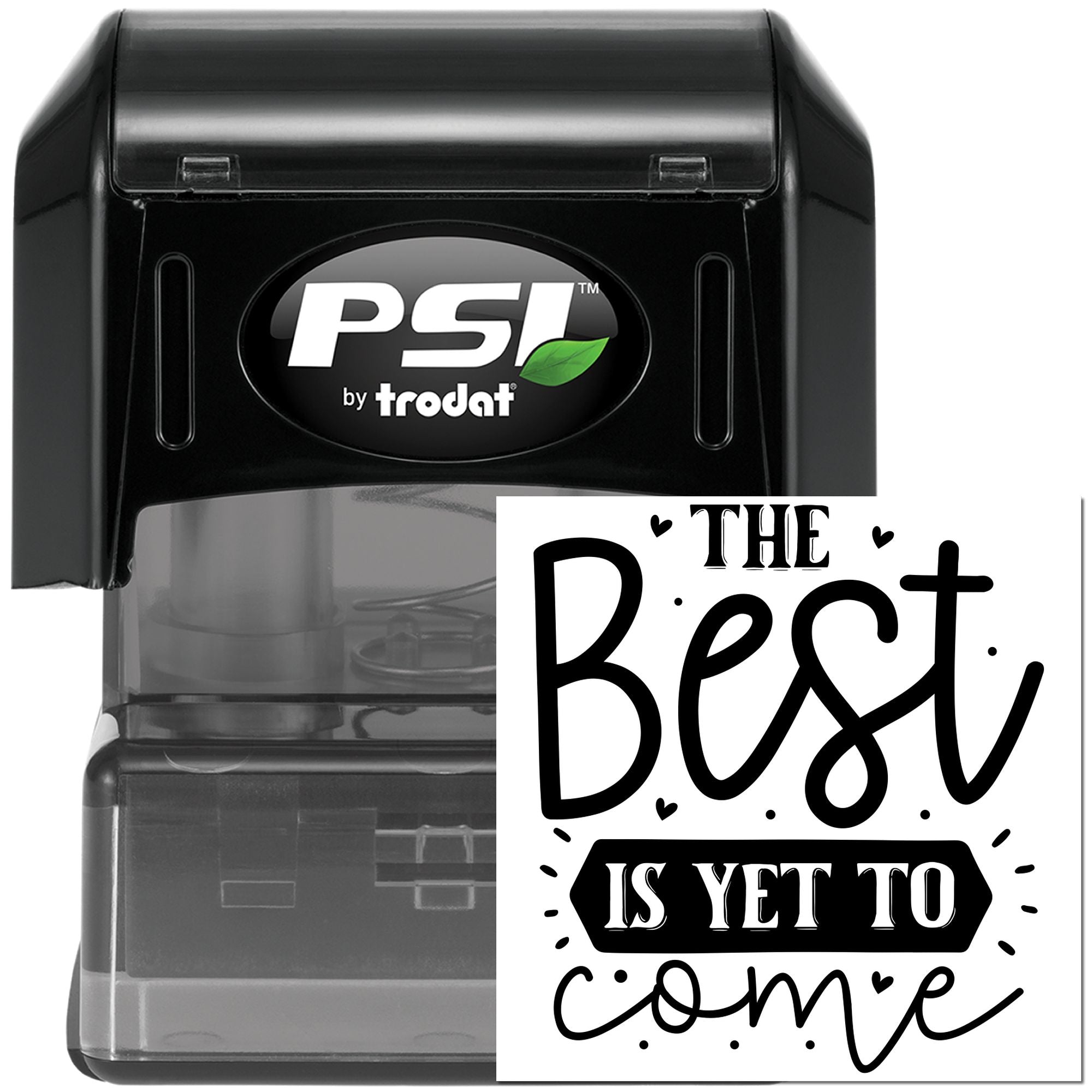 Pre-Inked Motivational Decor Poster Paper Goods Stamp