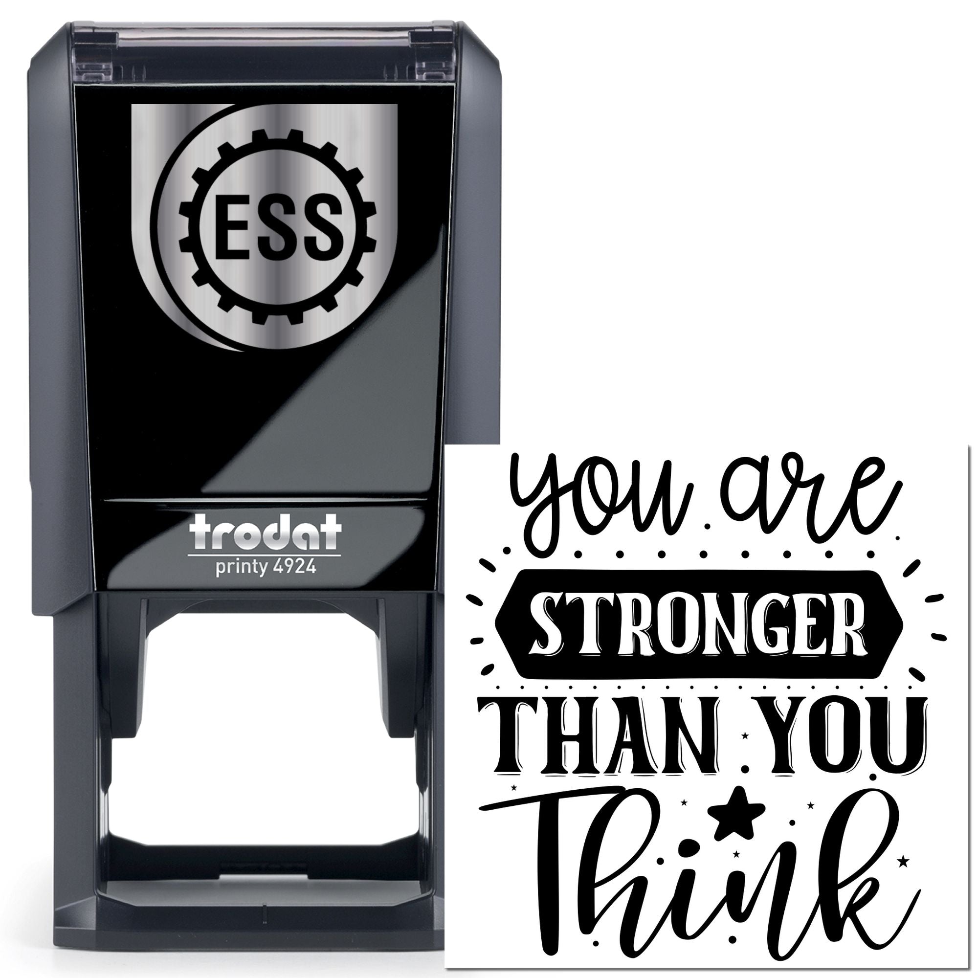 Self-Inking Motivational Quote Postcard Stamp
