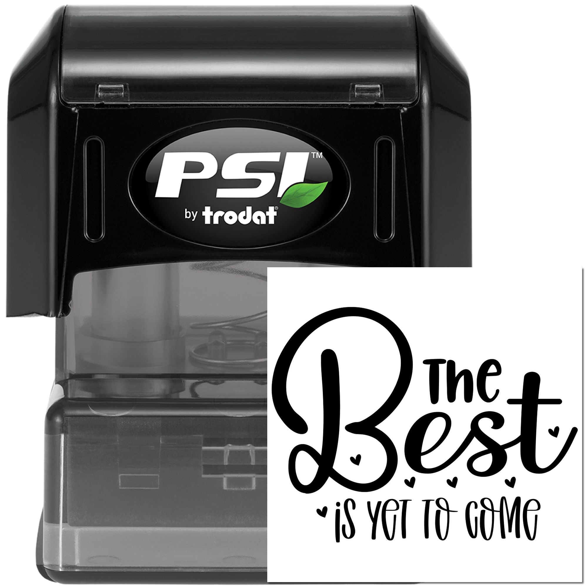 Pre-Inked The Best Yet Card Stamp