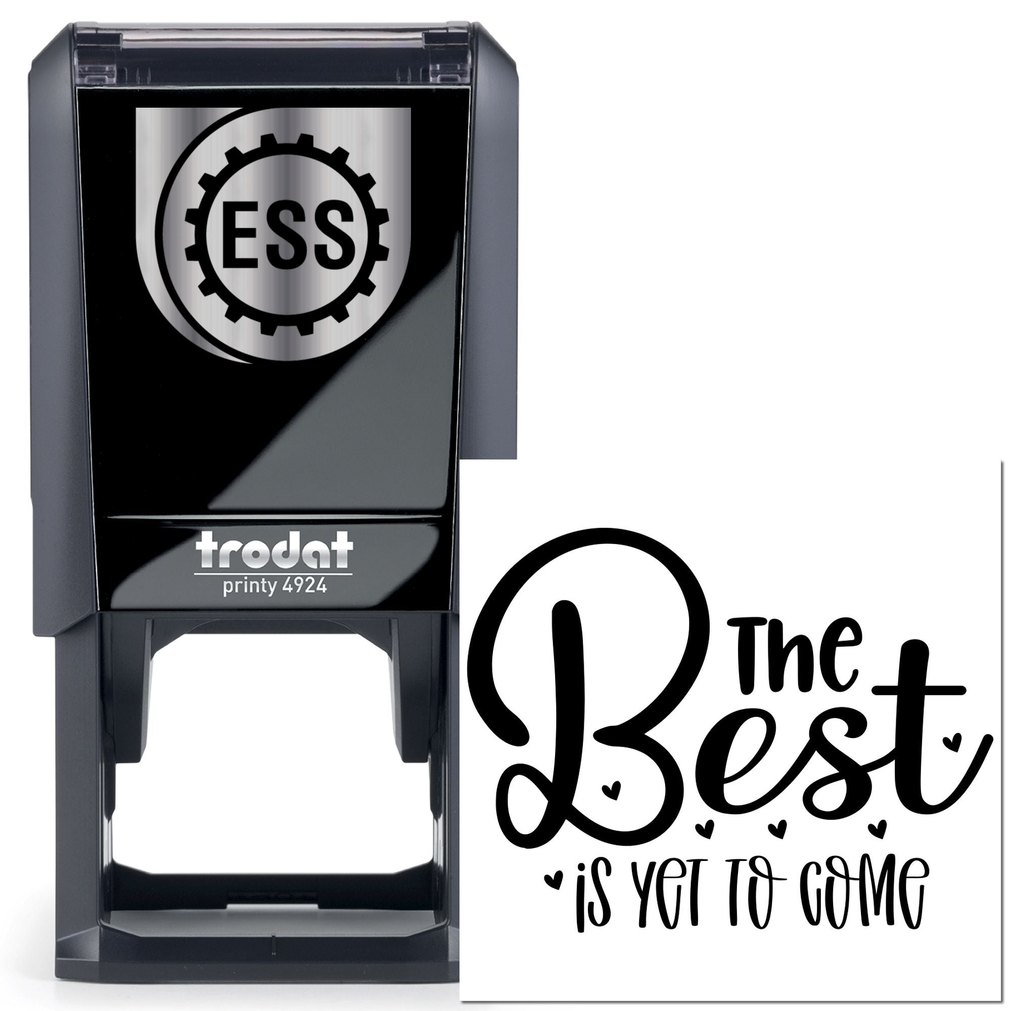 Self-Inking Motivational Quote Paper Craft Stamp